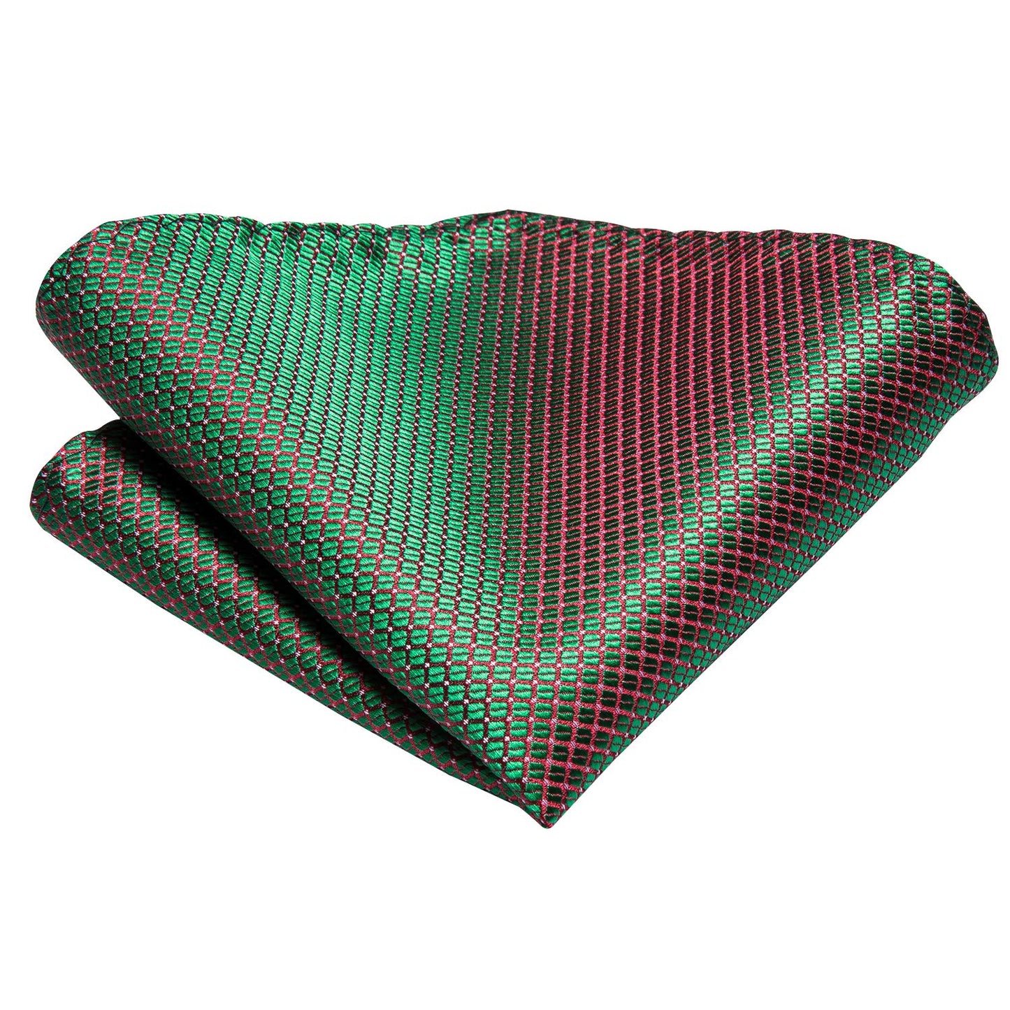 Dubulle Mens Tie Set Solid Paisley Silk Striped Necktie for Men with Cufflinks Tie and Pocket Square