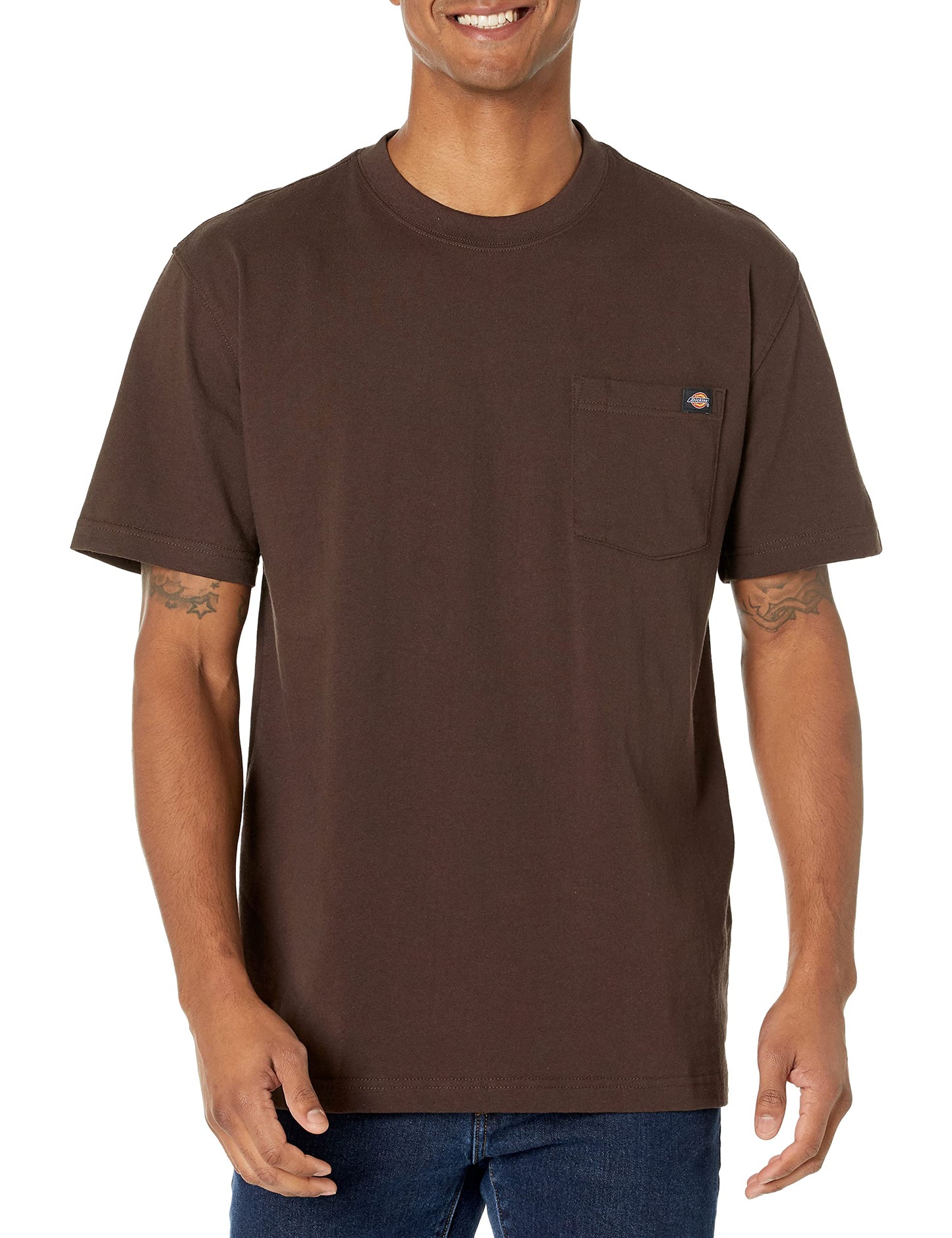 Dickies Men's Heavyweight Crew Neck Short Sleeve Tee