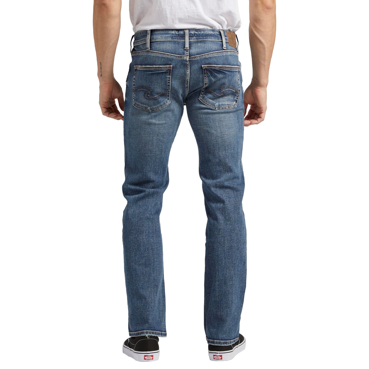 Silver Jeans Co. Men's Allan Slim Fit Straight Leg Jeans