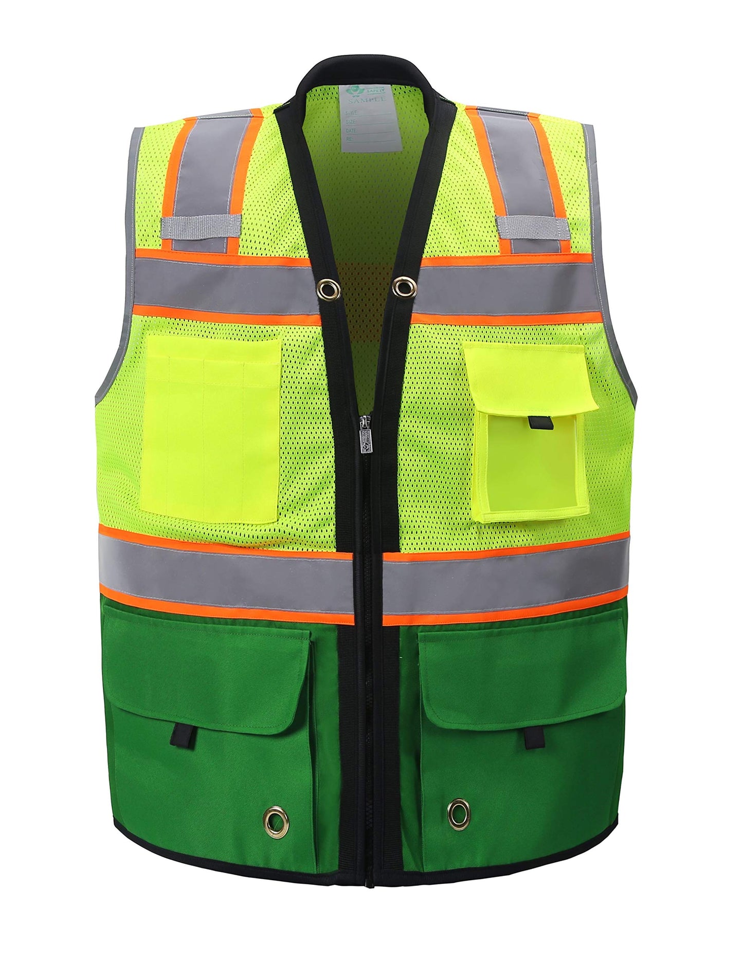 Shine Bright Safety Vest - High Visibility with Reflective Straps and Pockets – Premium, Soft, Durable, and Breathable