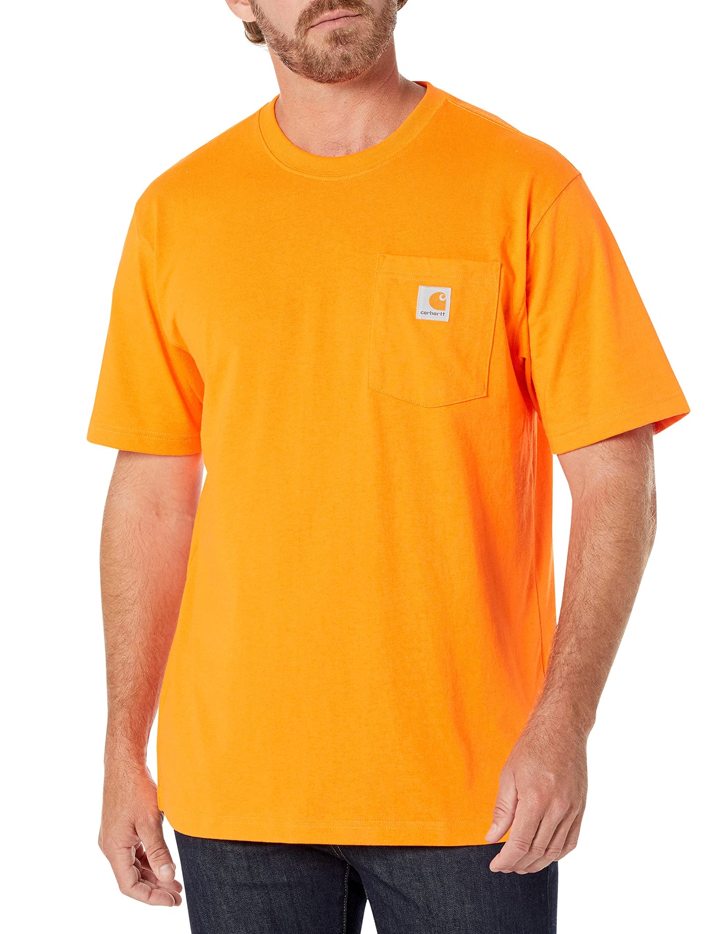 Carhartt Men's Loose Fit Heavyweight Short-Sleeve Pocket T-Shirt