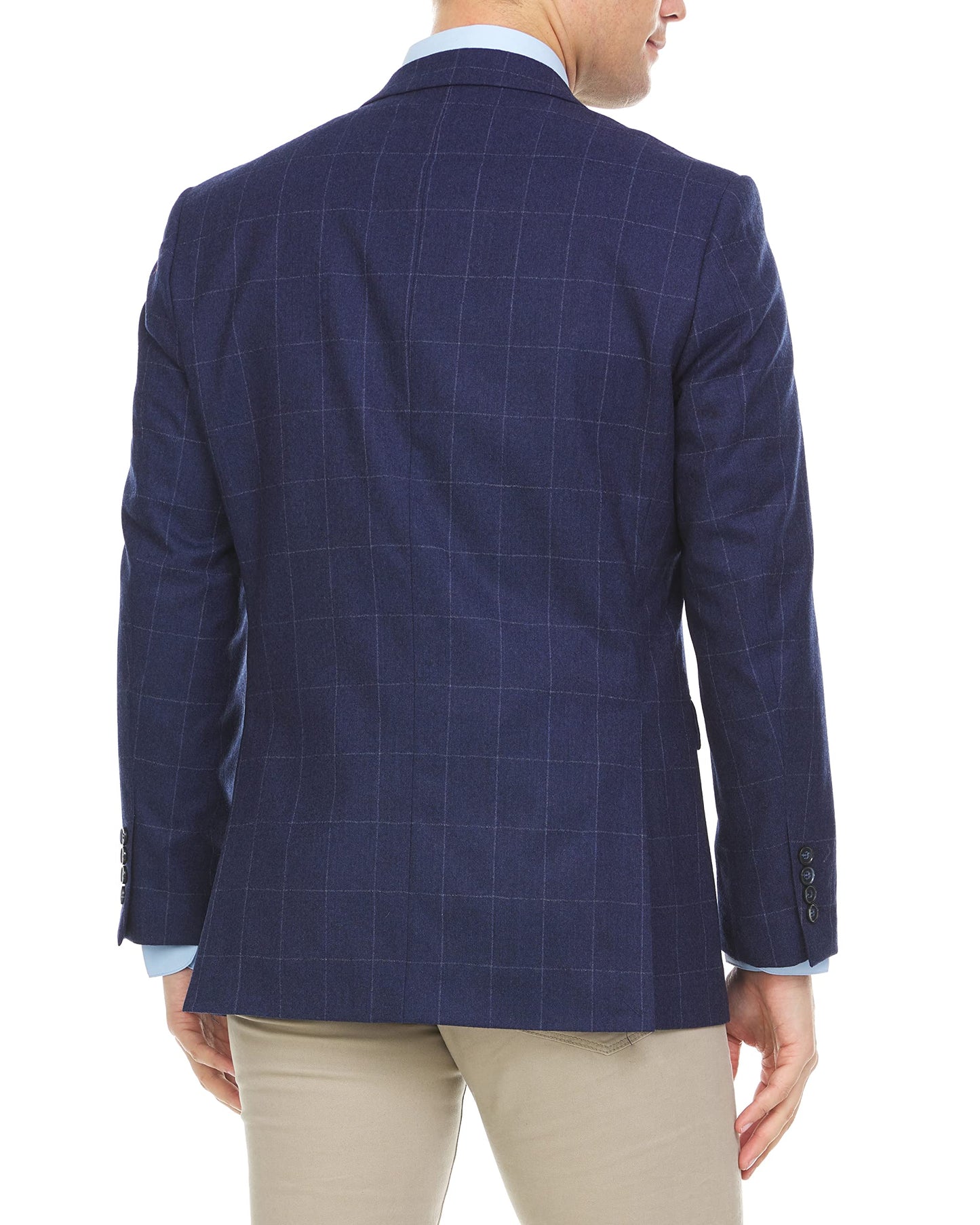 Adam Baker Men's Single Breasted Ultra Slim Fit Wool Blazer/Sport Coat - Many Styles and Colors