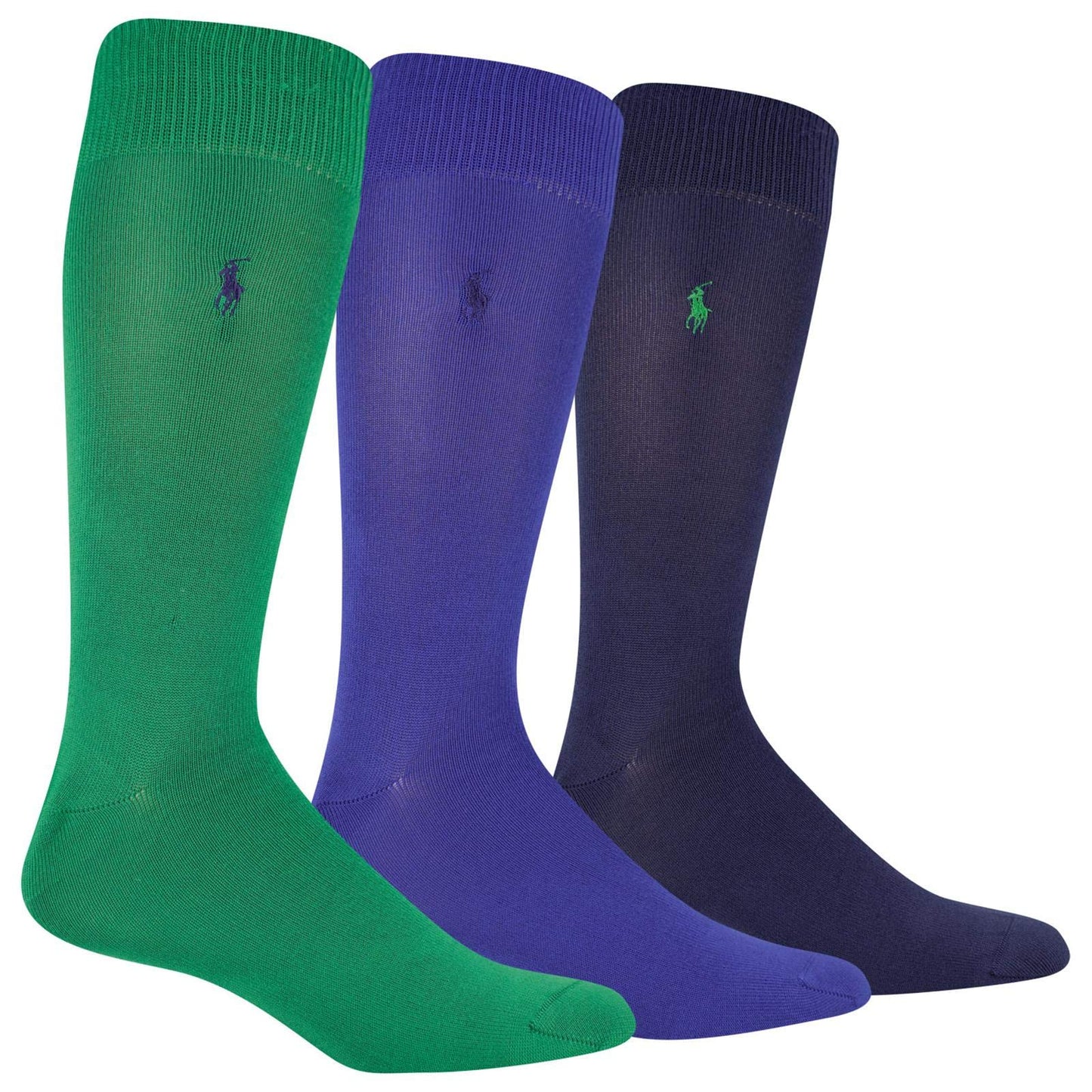 Polo Ralph Lauren Men's Supersoft Flat Crew Socks (3 Pairs)