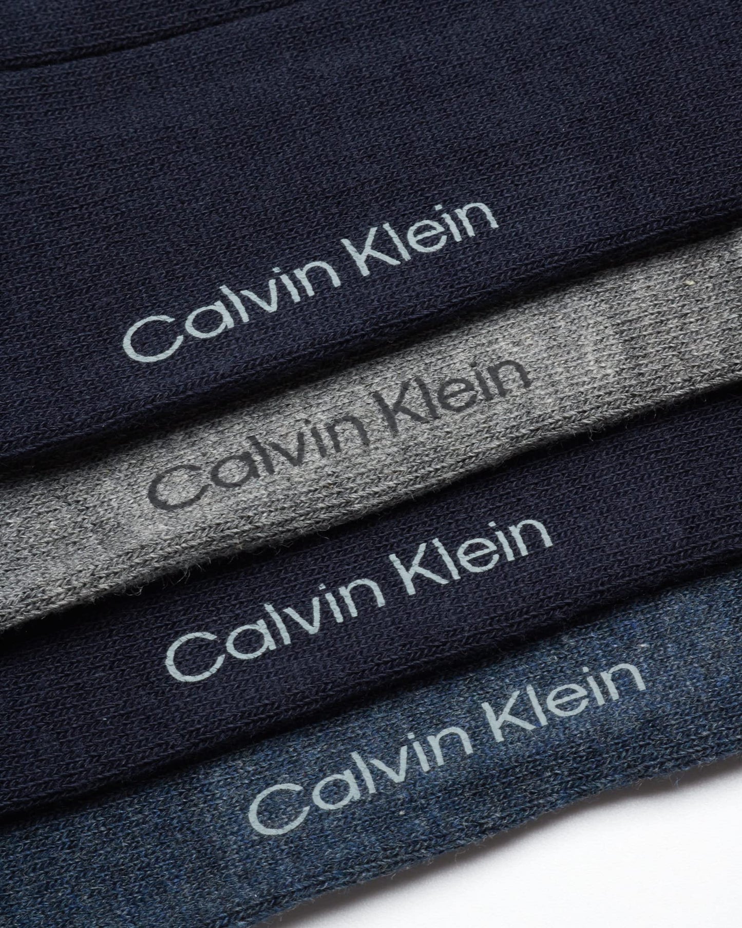 Calvin Klein Men's Dress Socks - Lightweight Cotton Blend Crew Socks (8 Pairs)