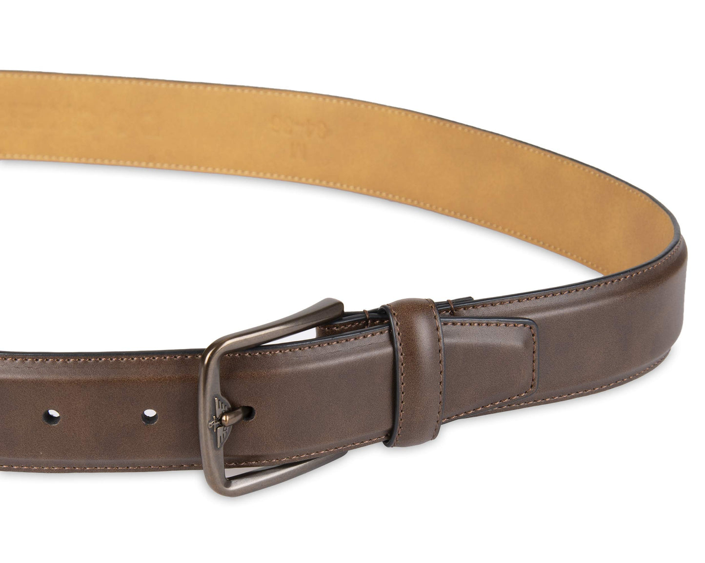 Dockers Men's Everyday Casual Belt with Classic Harness Buckle (Regular and Big & Tall Sizing)