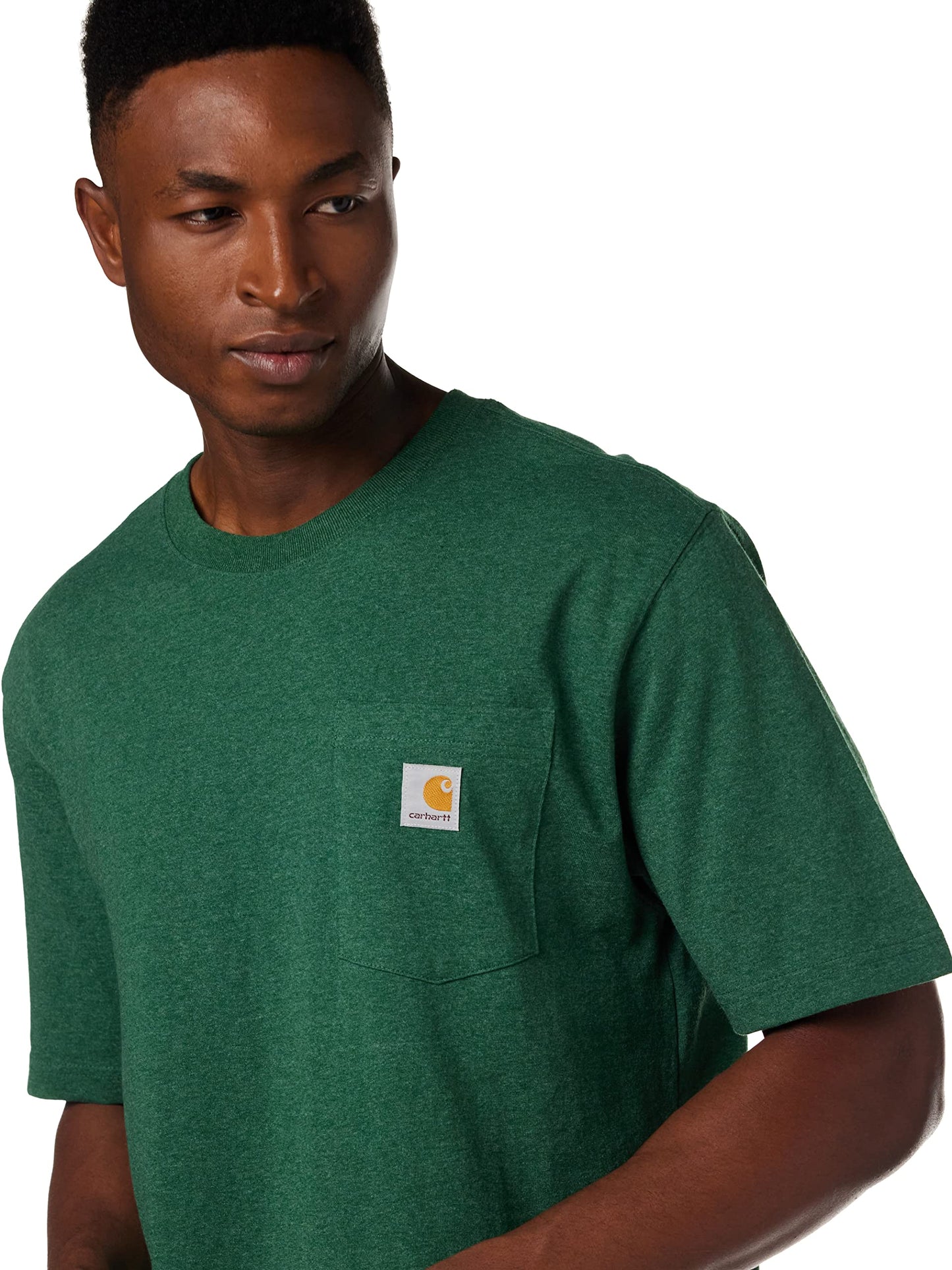 Carhartt Men's Loose Fit Heavyweight Short-Sleeve Pocket T-Shirt