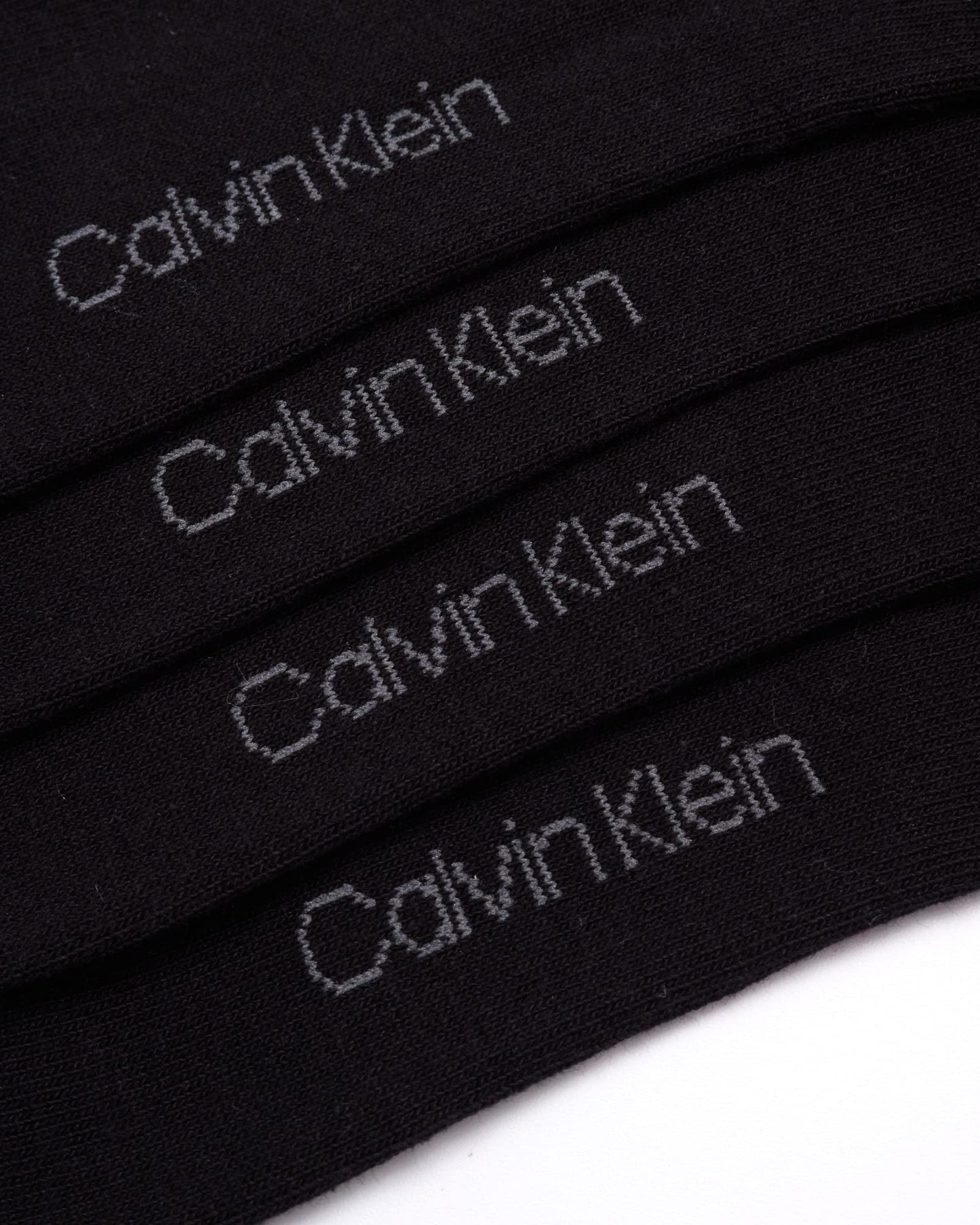 Calvin Klein Men's Dress Socks - Lightweight Cotton Blend Crew Socks (8 Pairs)