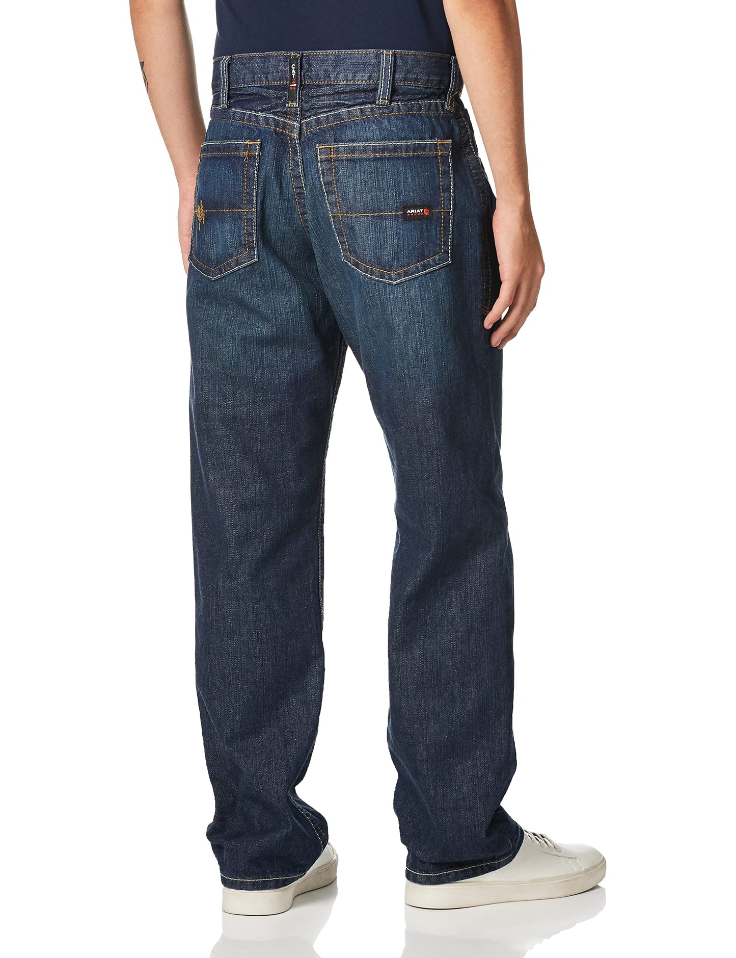 Ariat FR M3 Loose Basic Stackable Straight Leg Jeans - Men’s Fire Resistant Denim