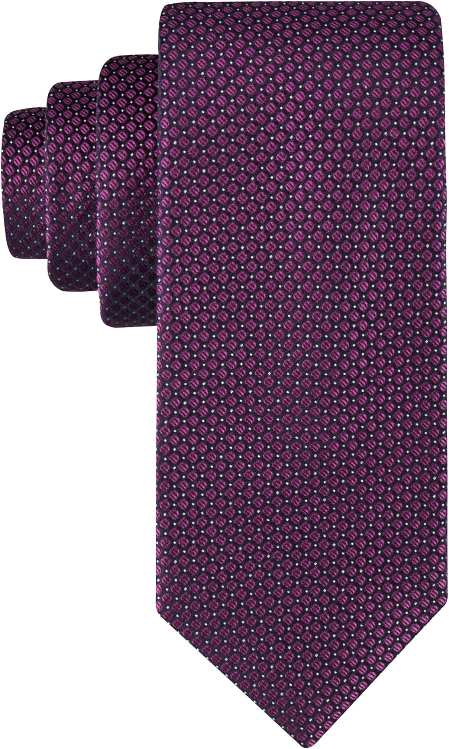 Calvin Klein Men's Micro Dot Pattern Tie (Standard and Extra Long Sizes)