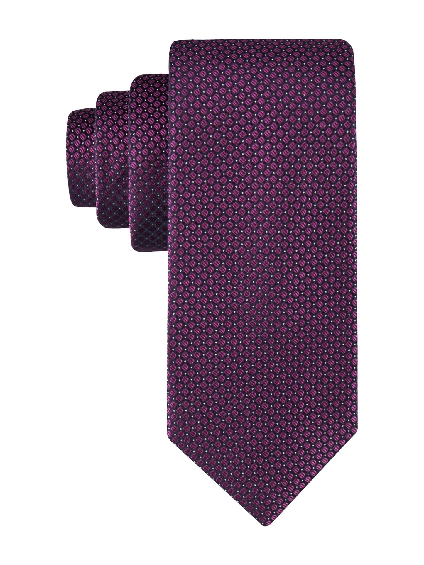 Calvin Klein Men's Micro Dot Pattern Tie (Standard and Extra Long Sizes)