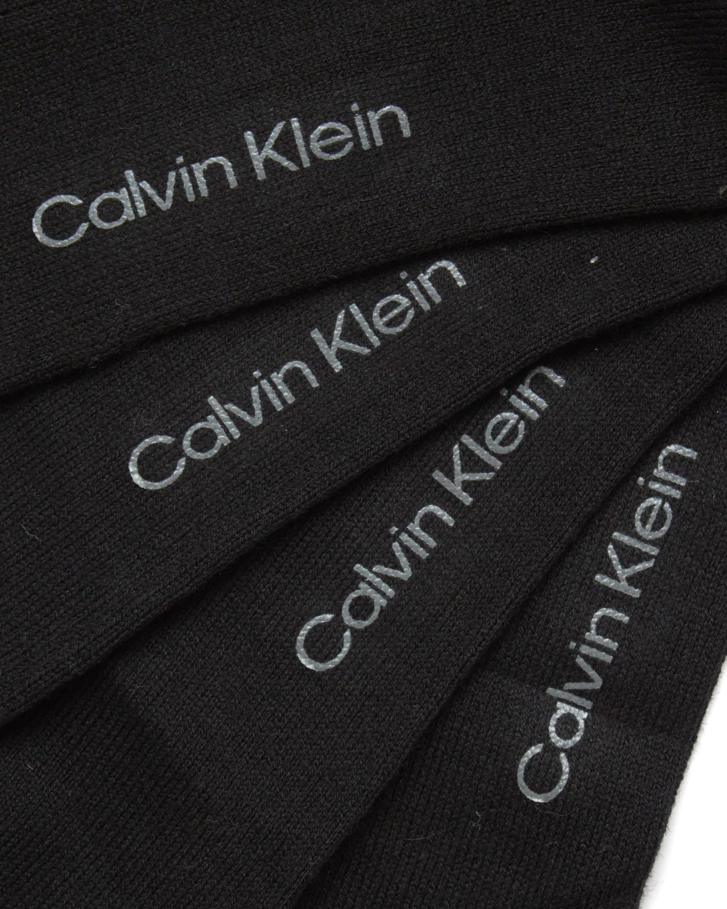 Calvin Klein Men's Crew Socks - 4 Pack Lightweight Combed Cotton Blend Dress Socks - Breathable Socks for Men (7-12)