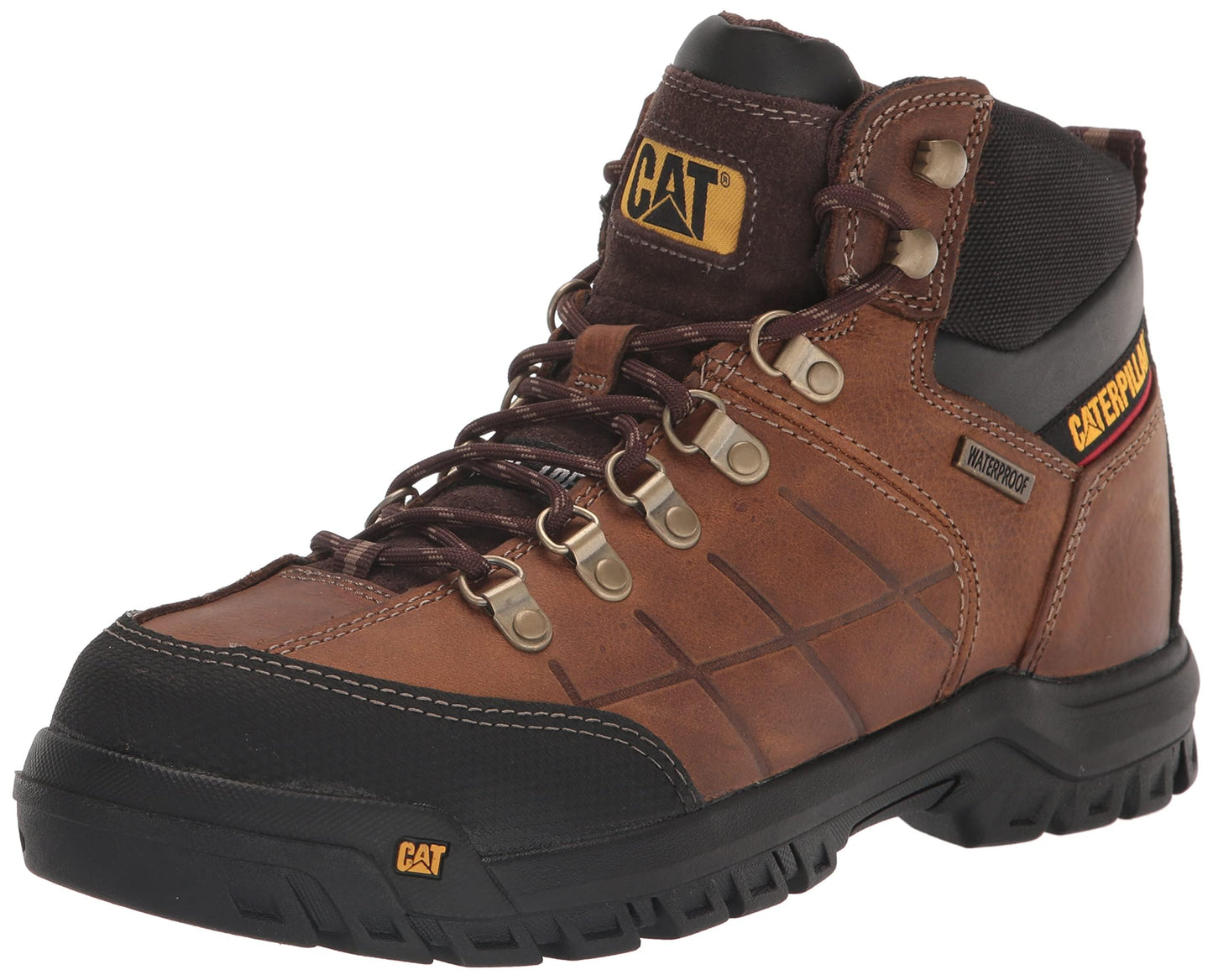 CAT Men’s Threshold Waterproof Steel Toe Work Boot