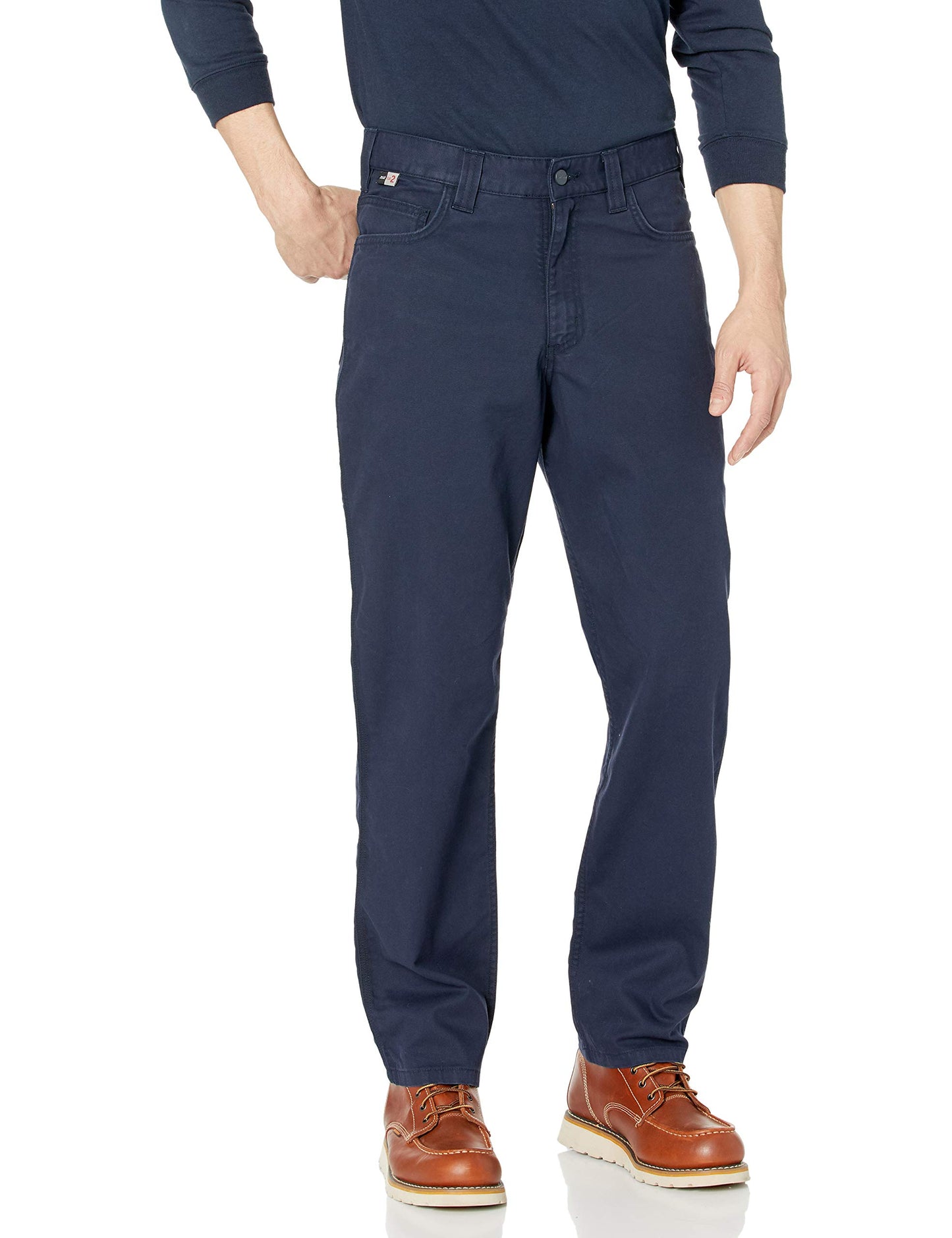 Carhartt Men's Flame Resistant Rugged Flex Relaxed Fit Canvas 5-Pocket Work Pant