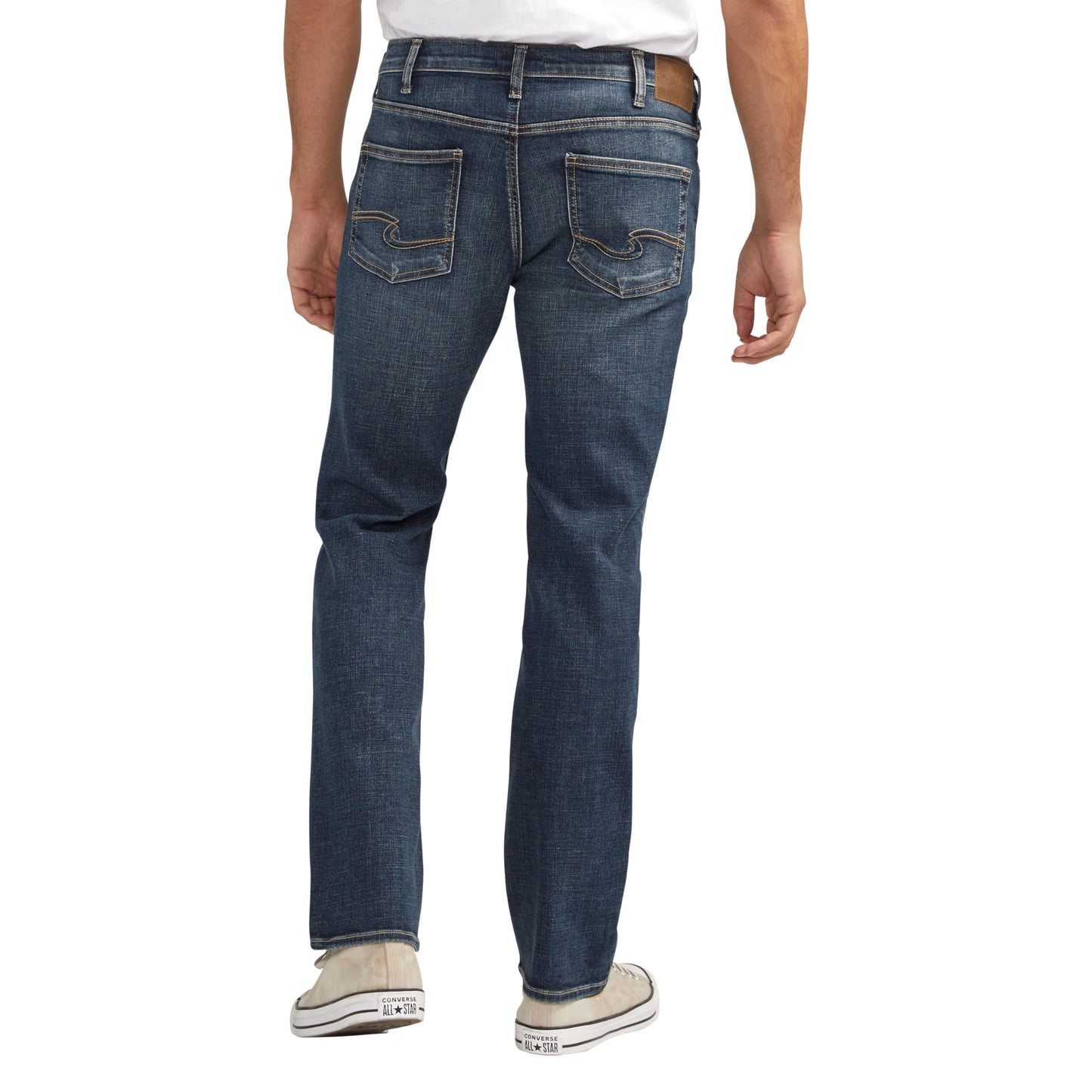 Silver Jeans Co. Men's Allan Slim Fit Straight Leg Jeans