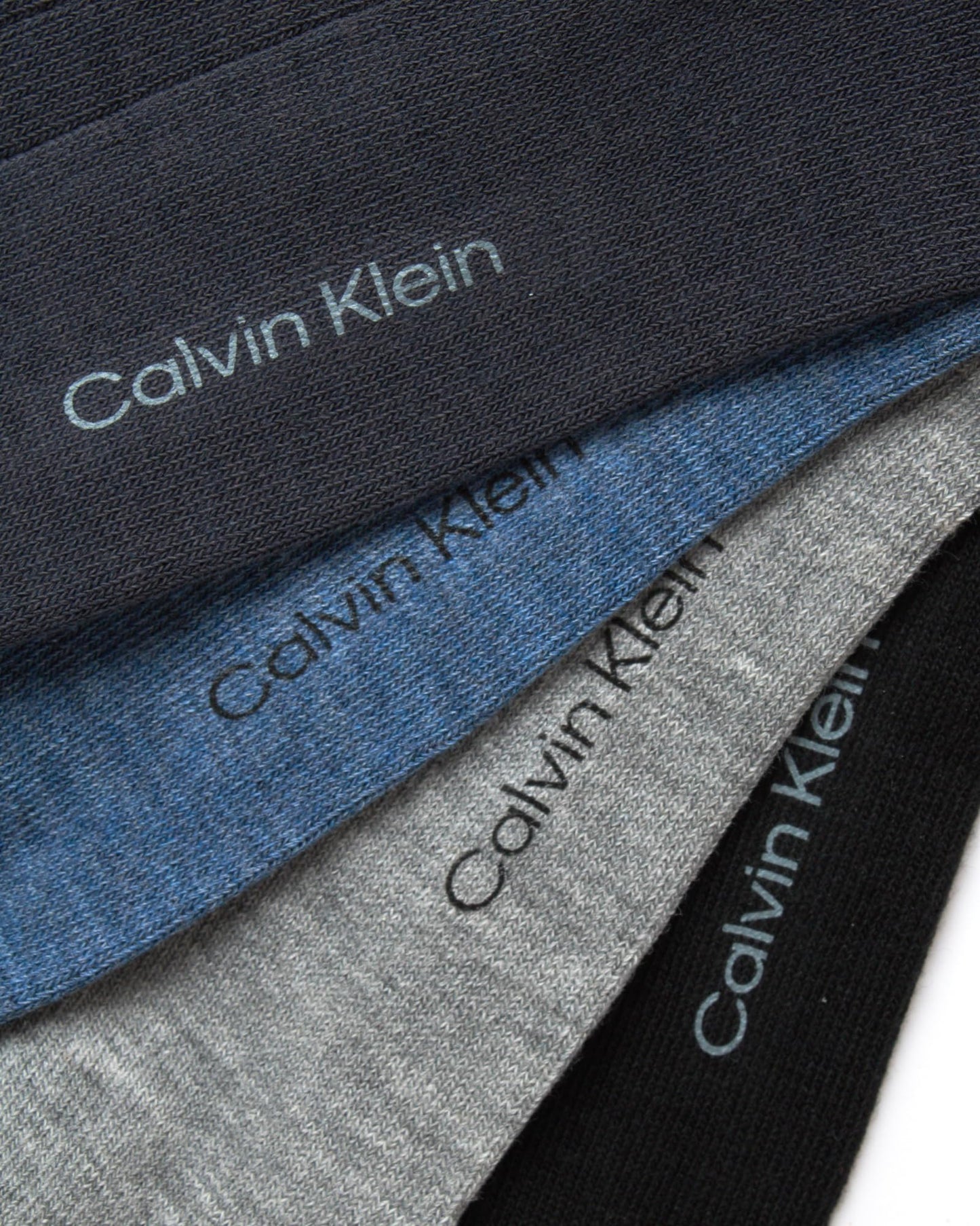 Calvin Klein Men's Crew Socks - 4 Pack Lightweight Combed Cotton Blend Dress Socks - Breathable Socks for Men (7-12)