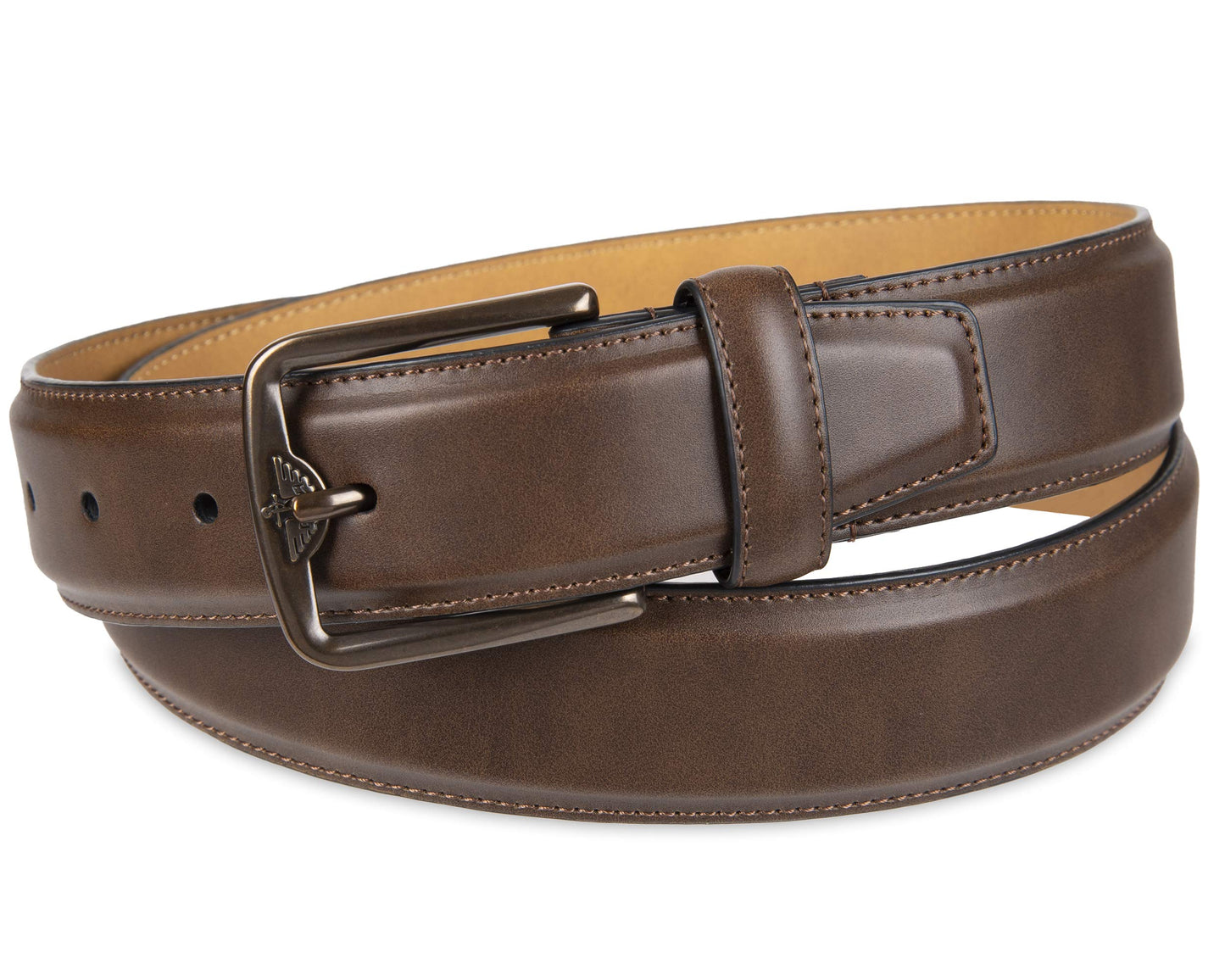 Dockers Men's Everyday Casual Belt with Classic Harness Buckle (Regular and Big & Tall Sizing)