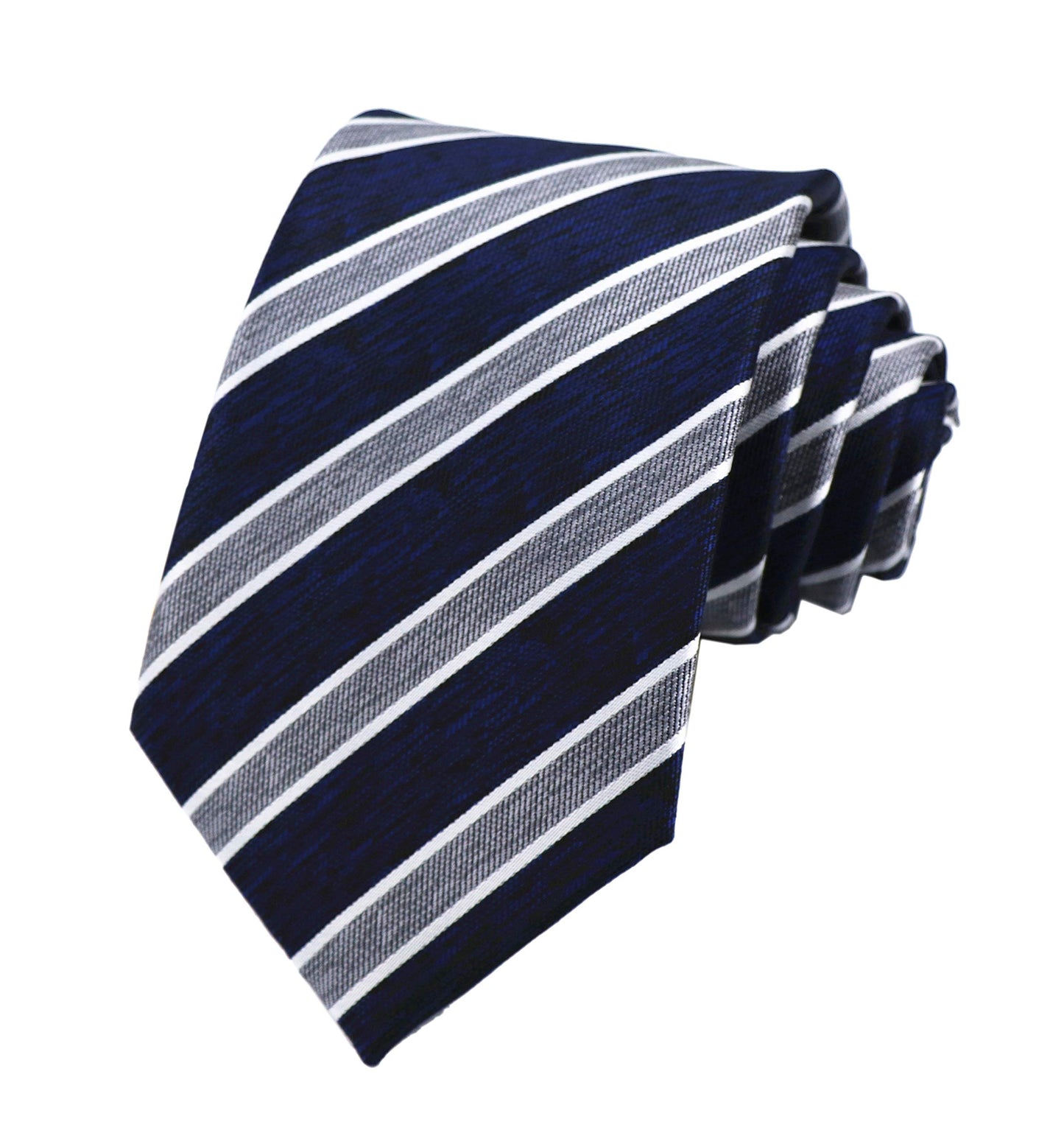 Kihatwin Men's Gingham Check Stripe Ties Pattern Business Formal Designer Neckties 3.15"