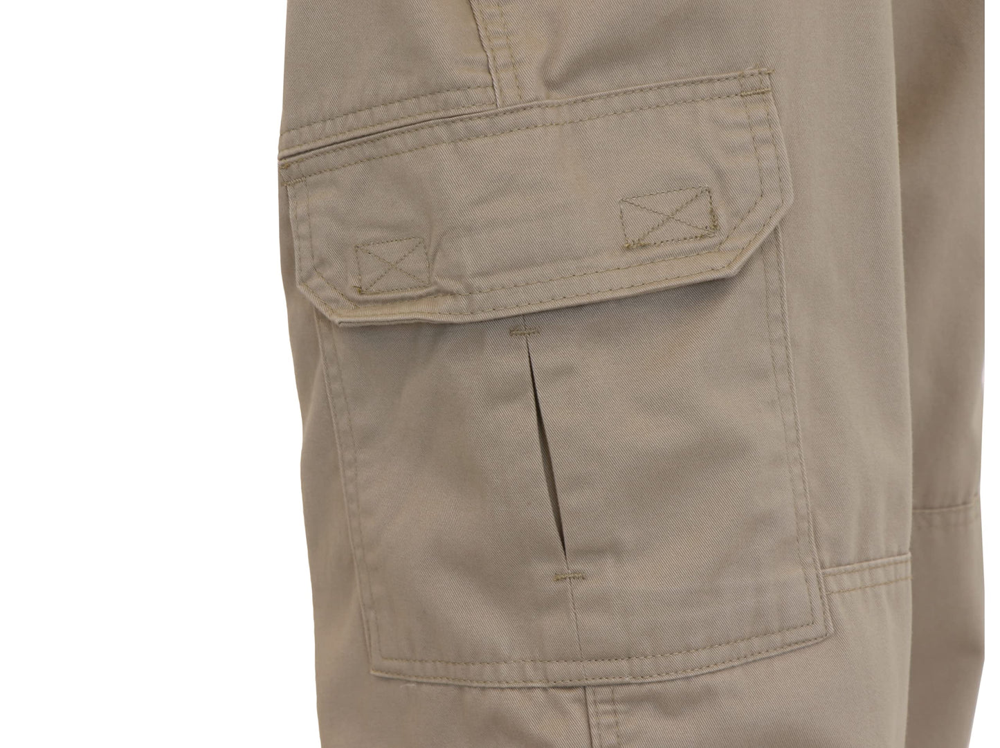 BOCOMAL Men's FR Cargo Pants Flame Resistant Pants Midweight 7.5oz (7 Pockets) Multi-Pockets FR Pants