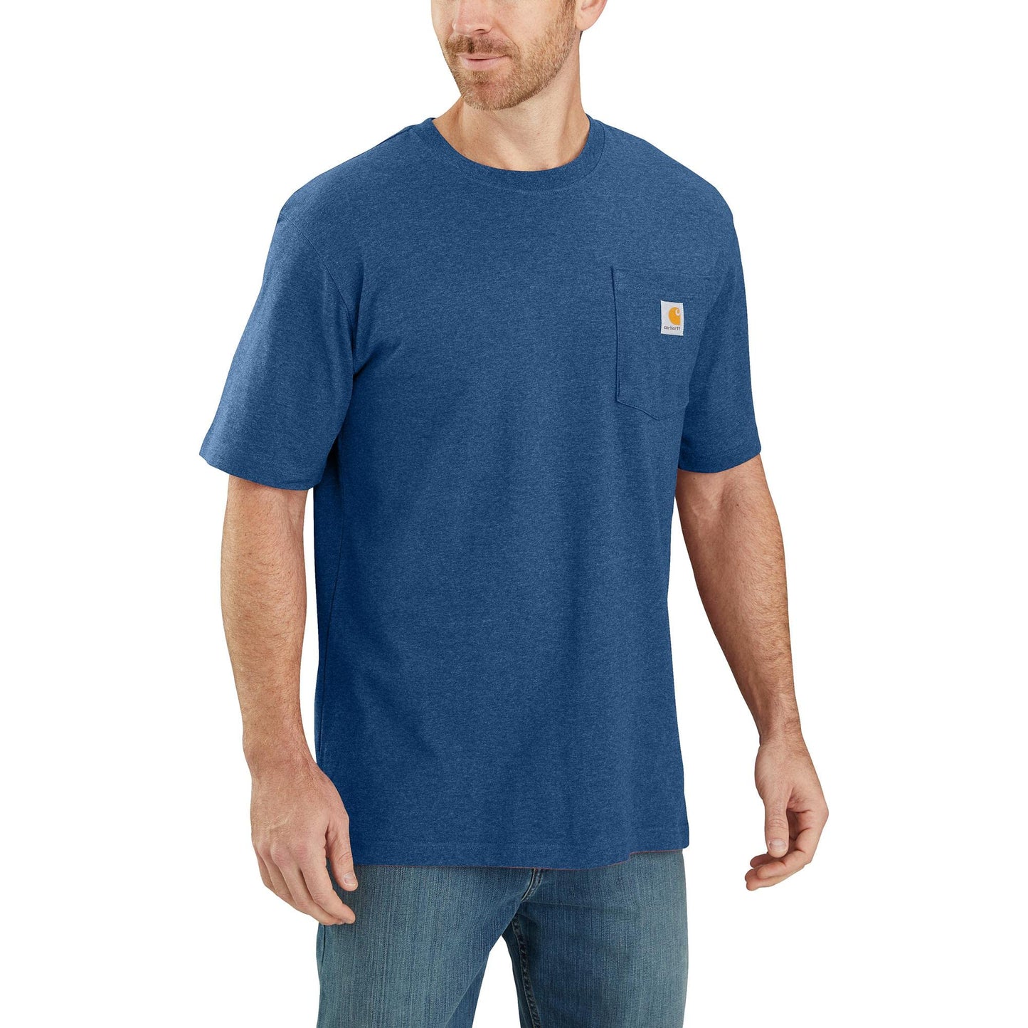 Carhartt Men's Loose Fit Heavyweight Short-Sleeve Pocket T-Shirt