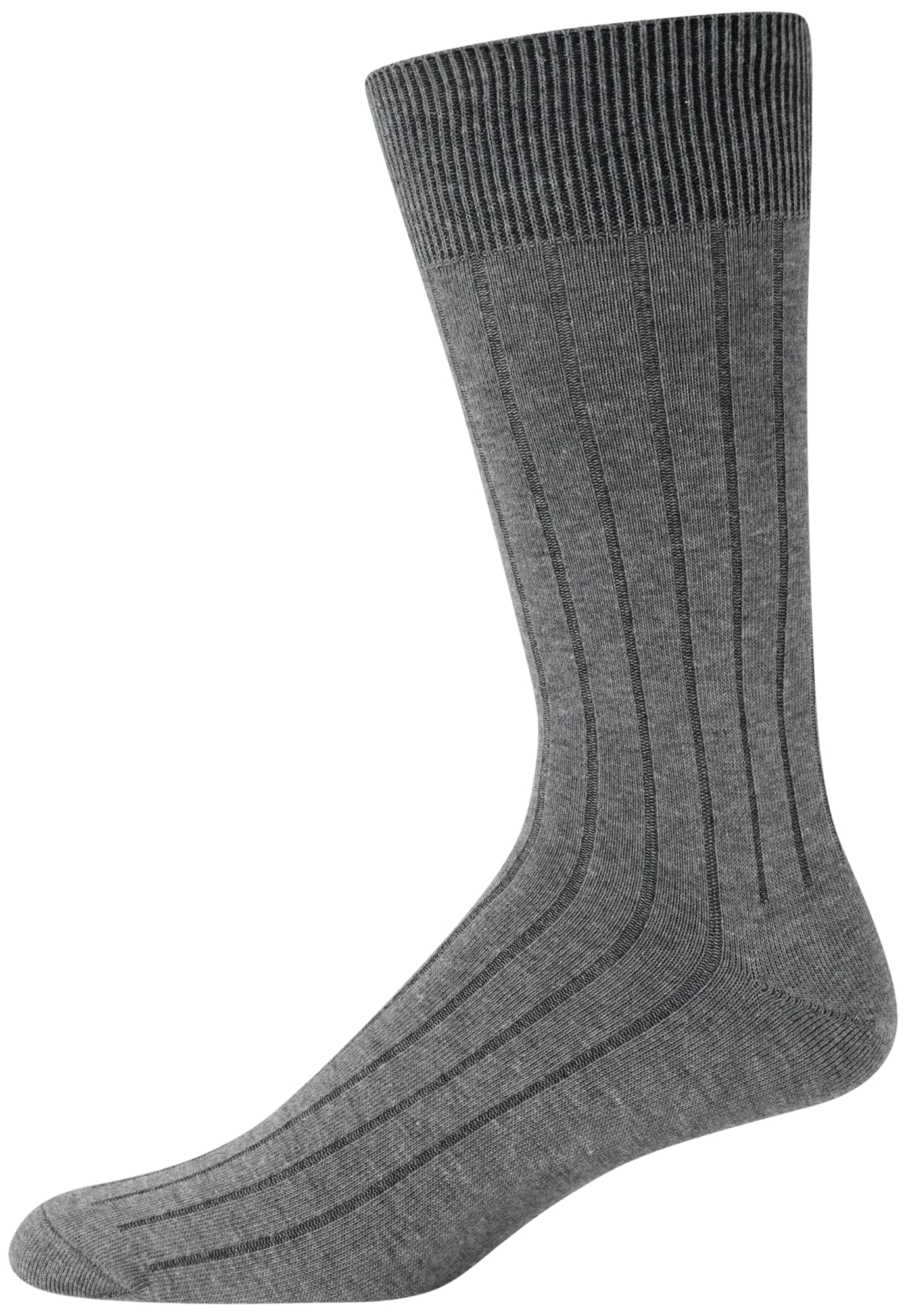 Calvin Klein Men's Dress Socks - Lightweight Cotton Blend Crew Socks (8 Pairs)