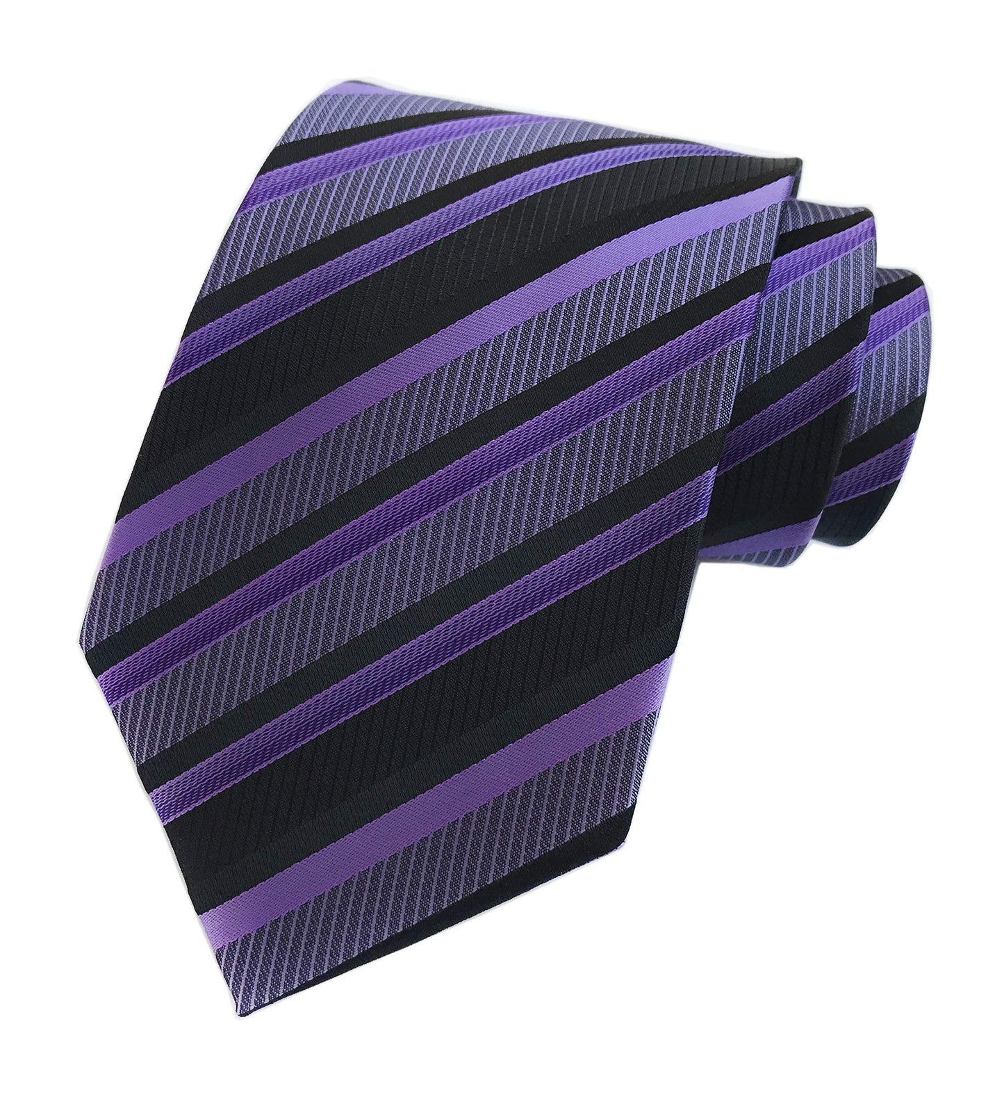 Kihatwin Men's Gingham Check Stripe Ties Pattern Business Formal Designer Neckties 3.15"