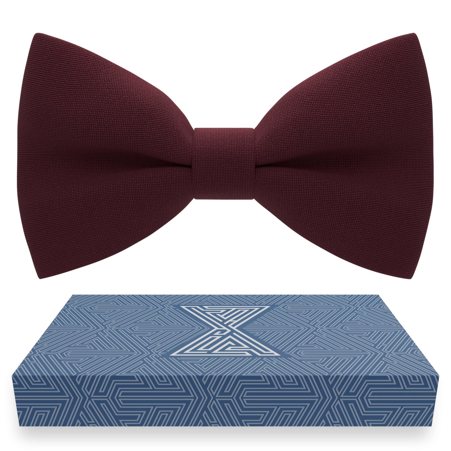 Bow Tie House Mens Bowties Pre-tied Shape Clip on Bowtie Solid Men Formal Wear for kids, baby boys, toddler any age bow ties