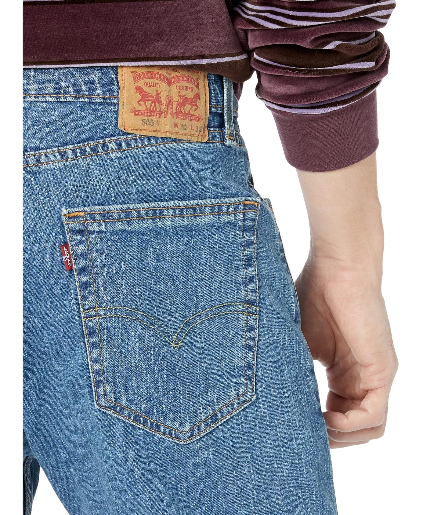 Levi's Men's 505 Regular Fit Jeans (Also Available in Big & Tall)