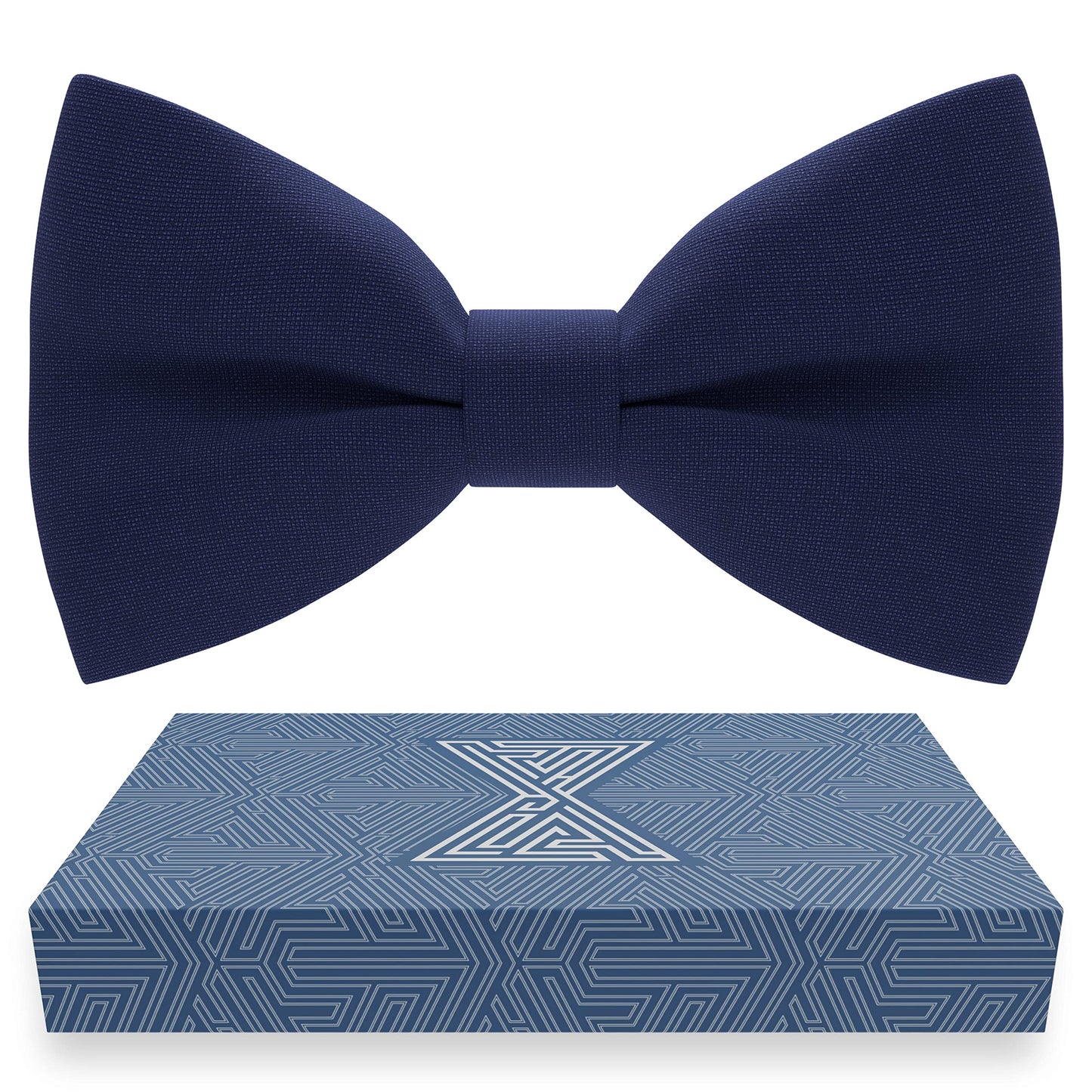 Bow Tie House Mens Bowties Pre-tied Shape Clip on Bowtie Solid Men Formal Wear for kids, baby boys, toddler any age bow ties