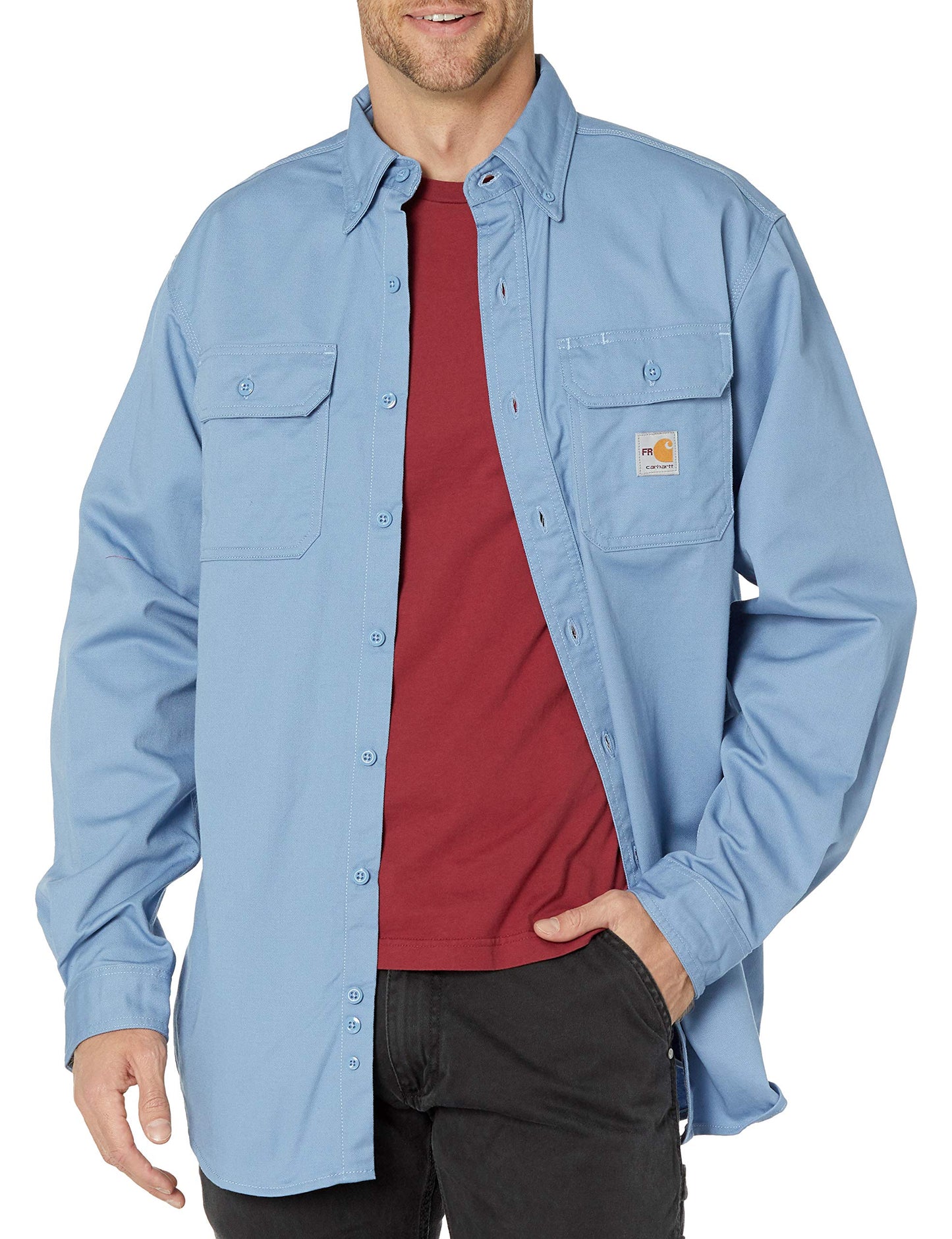 Carhartt Men's Flame Resistant Classic Twill Shirt