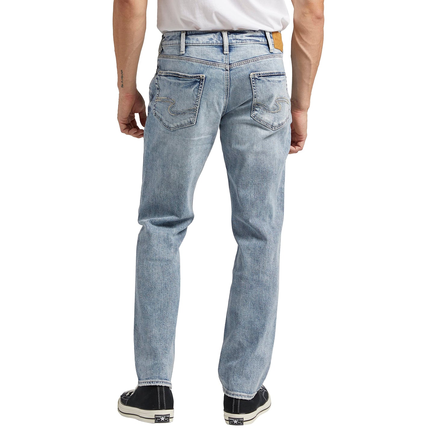 Silver Jeans Co. Men's Eddie Athletic Fit Tapered Leg Jeans