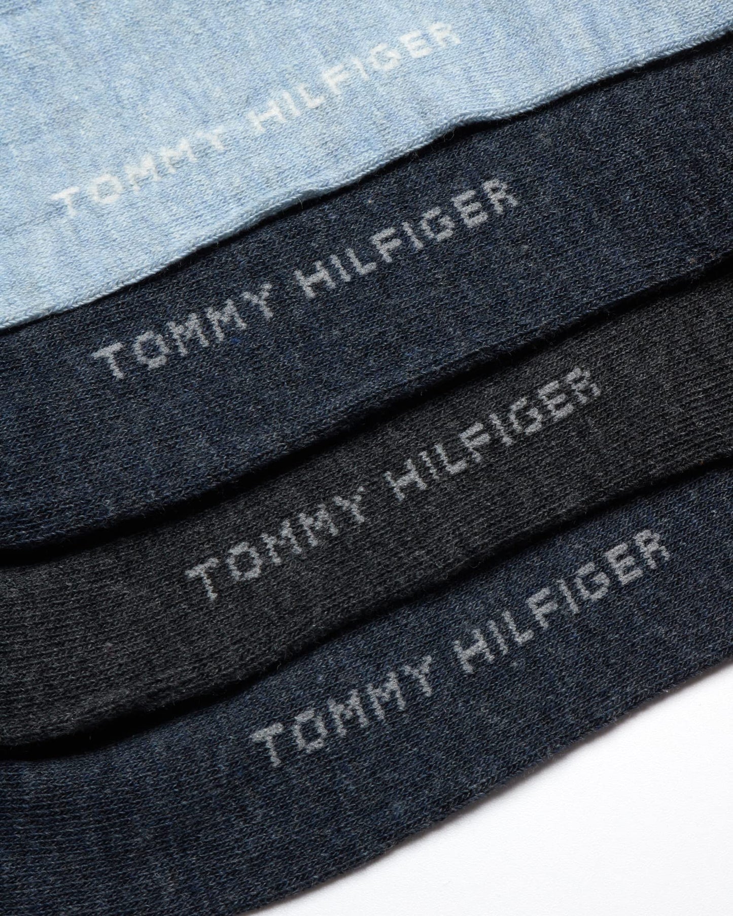 Tommy Hilfiger Men's Dress Socks - 8 Pack Comfort Stretch Crew Socks for Men - Crew Length Breathable Mens Work Socks (7-12)