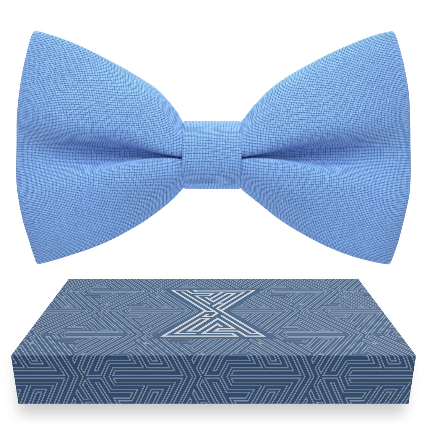 Bow Tie House Mens Bowties Pre-tied Shape Clip on Bowtie Solid Men Formal Wear for kids, baby boys, toddler any age bow ties