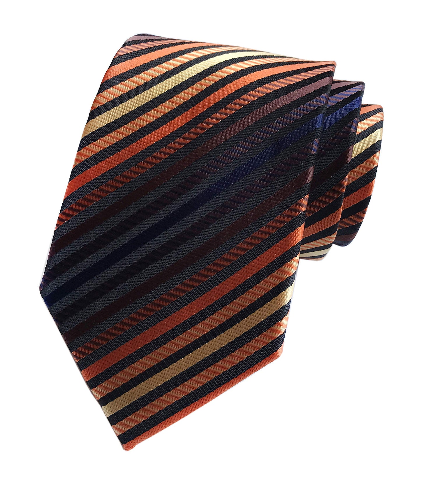 Kihatwin Men's Gingham Check Stripe Ties Pattern Business Formal Designer Neckties 3.15"