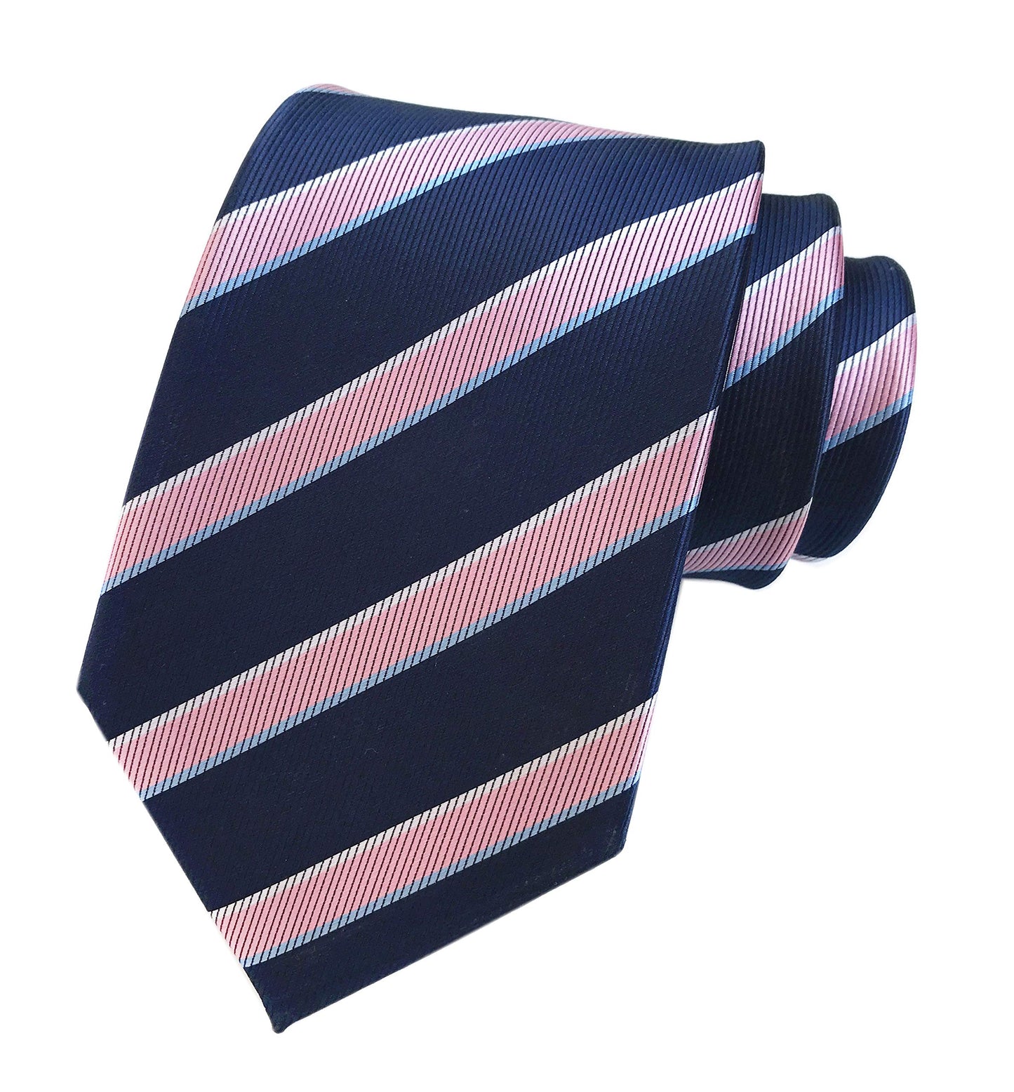 Kihatwin Men's Gingham Check Stripe Ties Pattern Business Formal Designer Neckties 3.15"