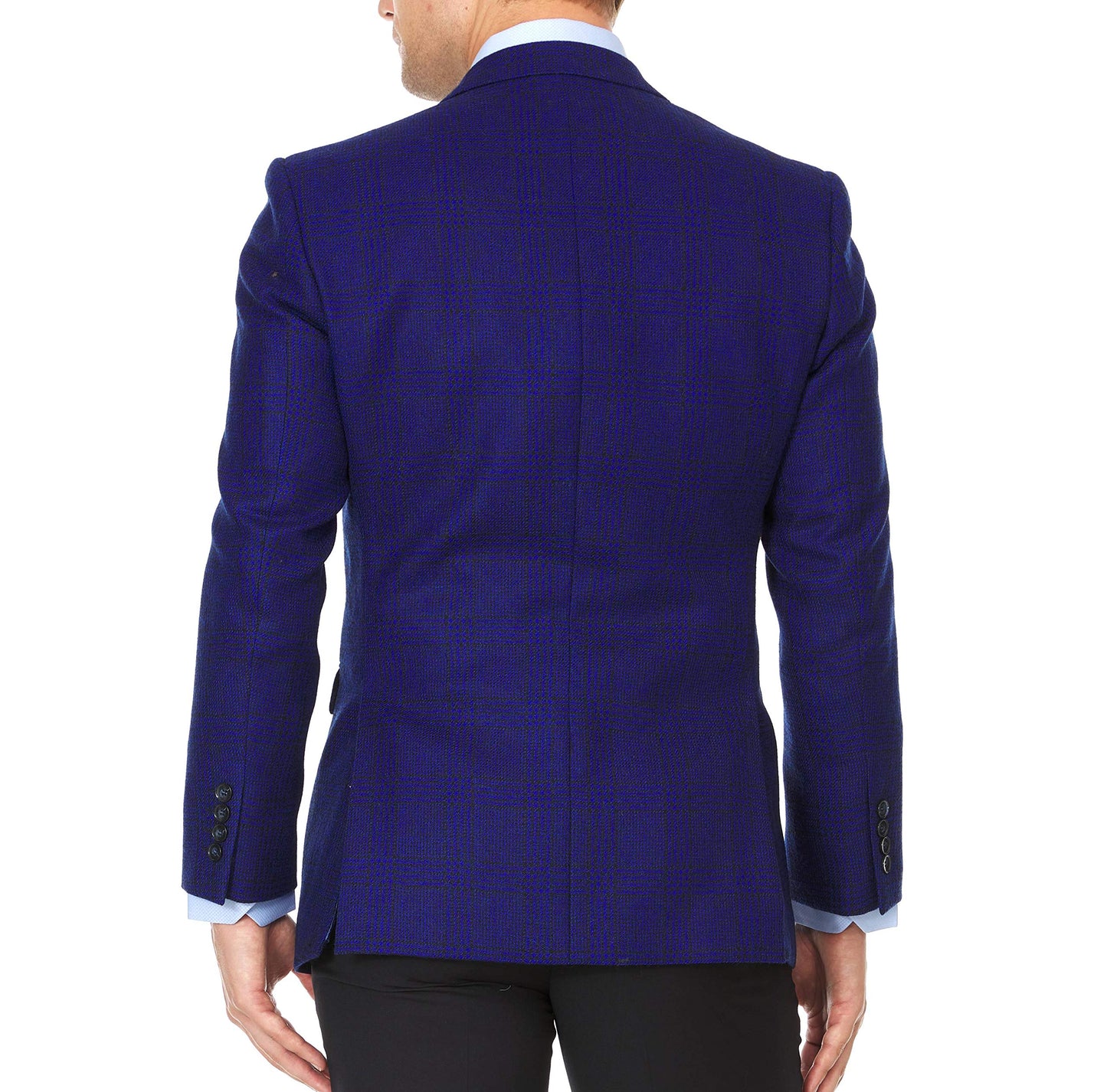 Adam Baker Men's Single Breasted Ultra Slim Fit Wool Blazer/Sport Coat - Many Styles and Colors