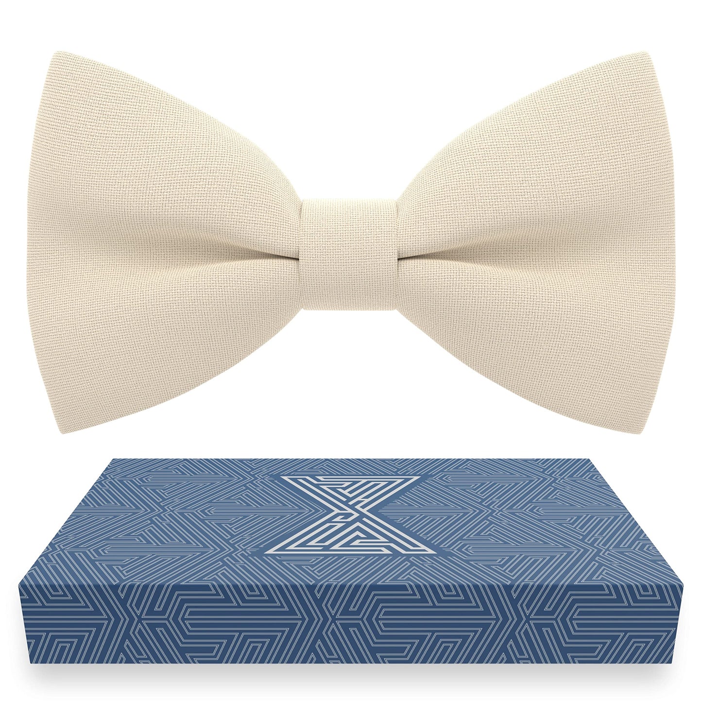 Bow Tie House Mens Bowties Pre-tied Shape Clip on Bowtie Solid Men Formal Wear for kids, baby boys, toddler any age bow ties