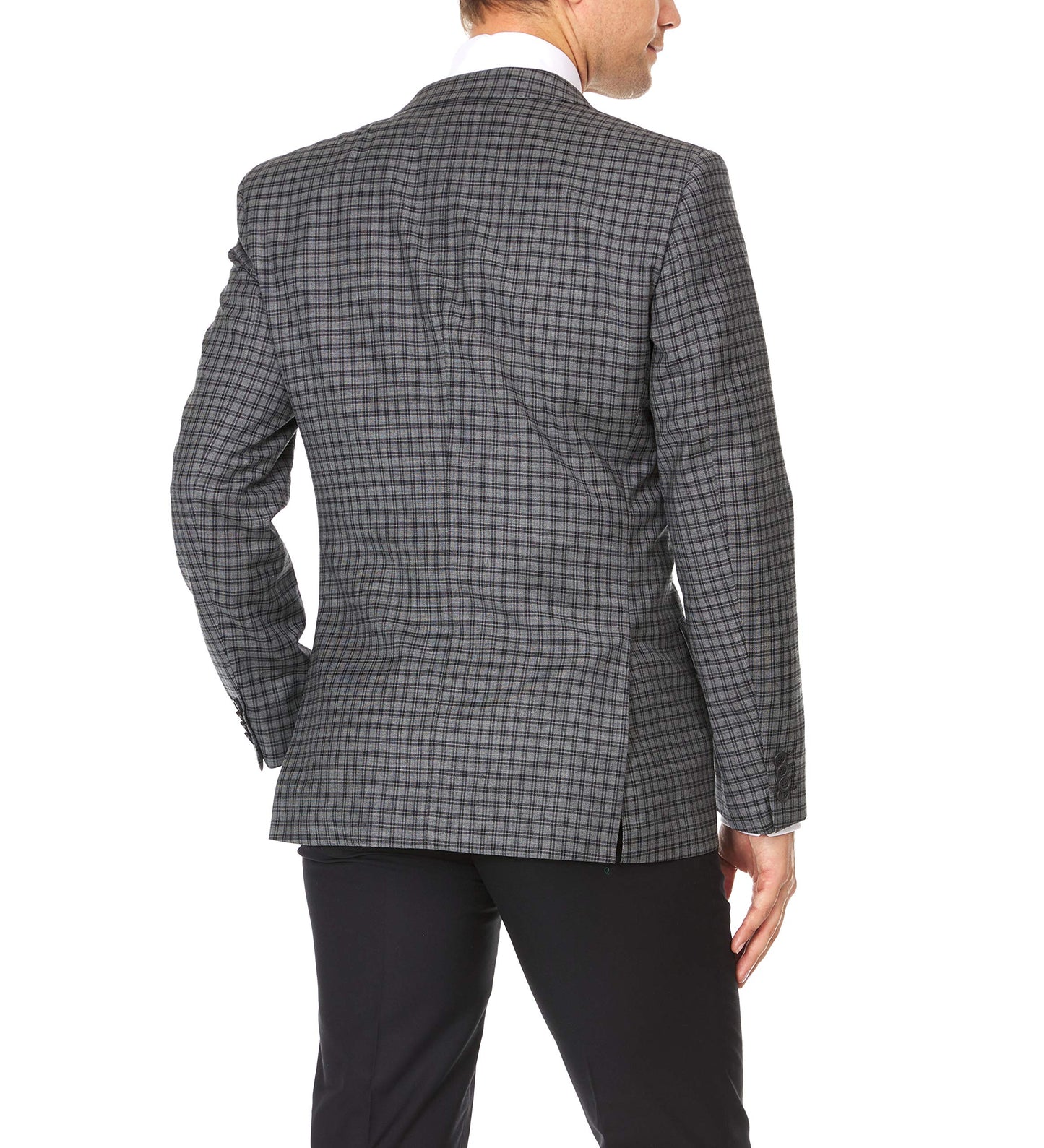 Adam Baker Men's Single Breasted Ultra Slim Fit Wool Blazer/Sport Coat - Many Styles and Colors