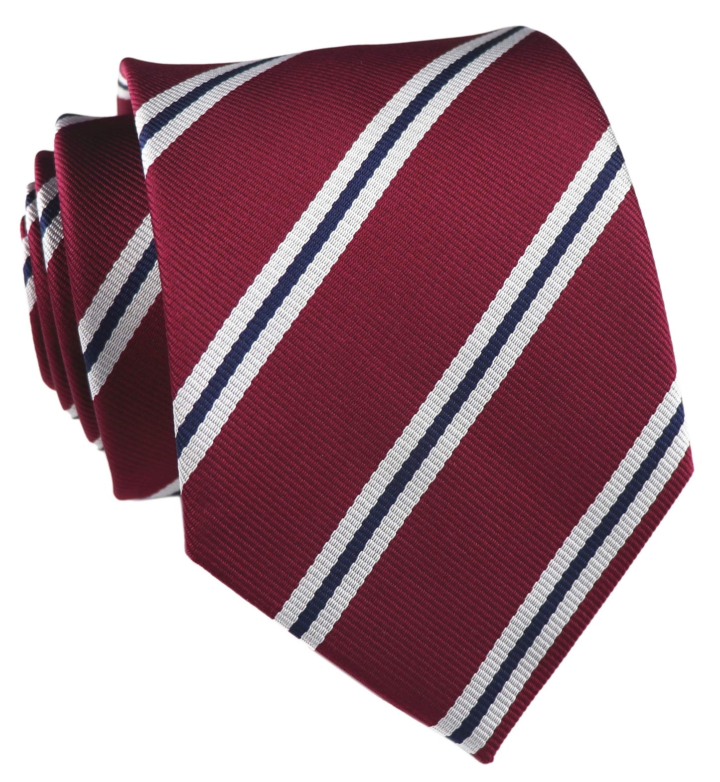 Kihatwin Men's Gingham Check Stripe Ties Pattern Business Formal Designer Neckties 3.15"