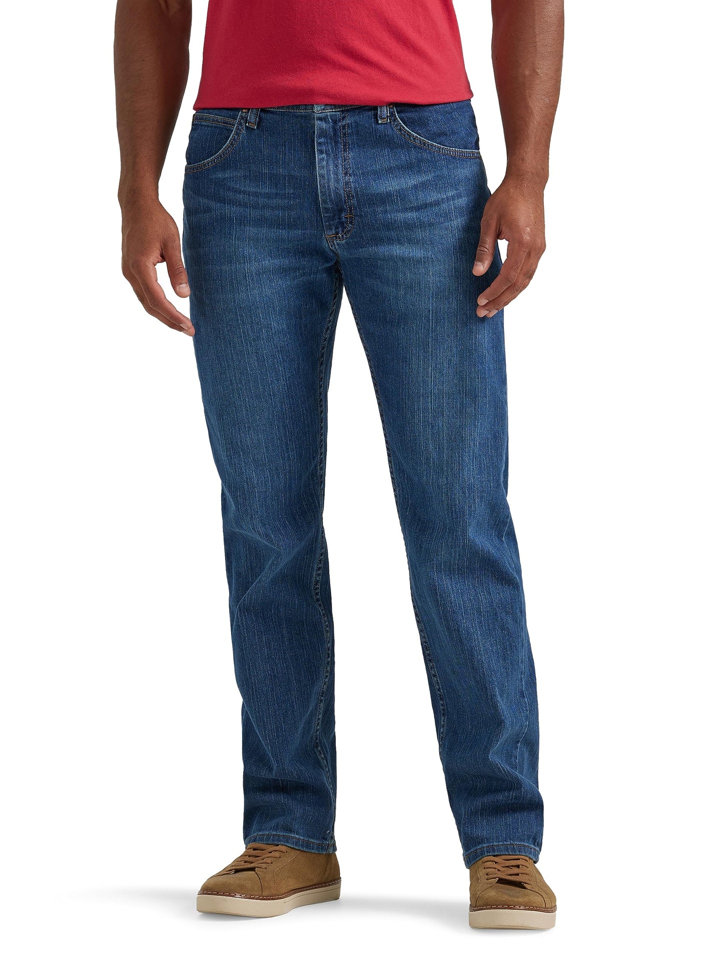 Wrangler Authentics Men's Classic 5-Pocket Regular Fit Flex Jean