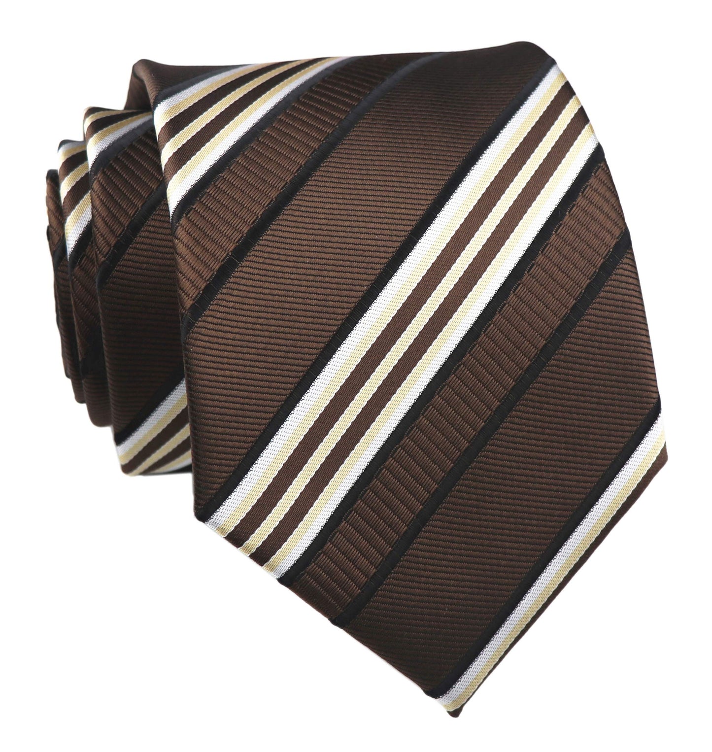 Kihatwin Men's Gingham Check Stripe Ties Pattern Business Formal Designer Neckties 3.15"