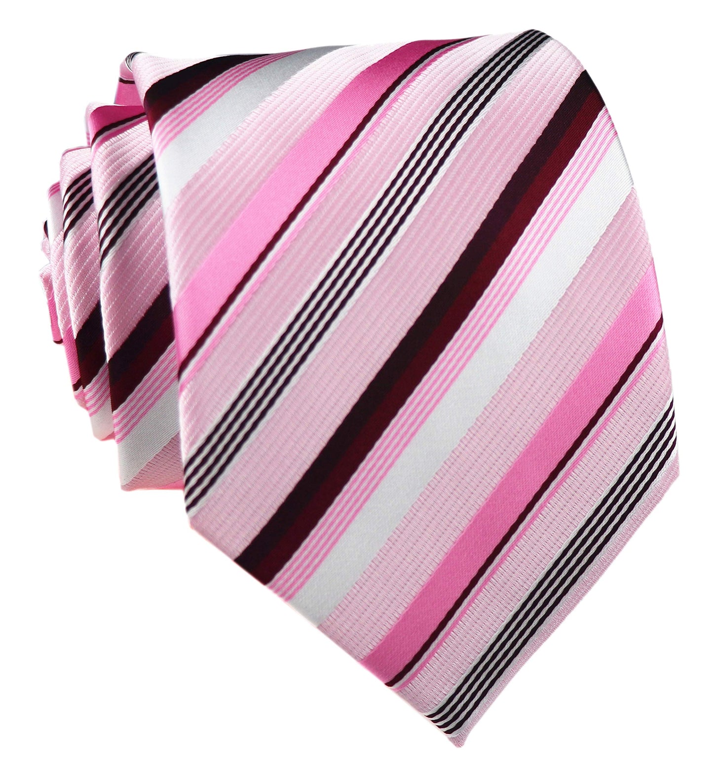 Kihatwin Men's Gingham Check Stripe Ties Pattern Business Formal Designer Neckties 3.15"