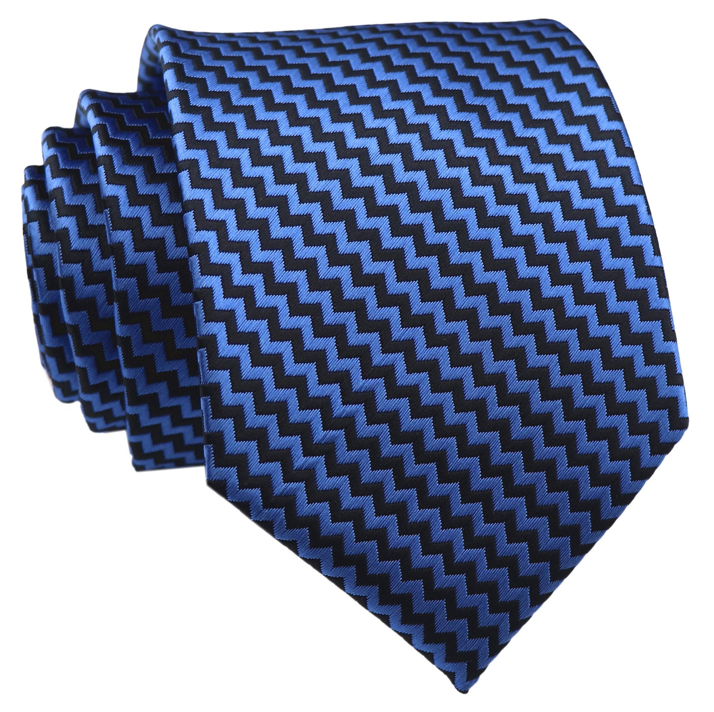 Kihatwin Men's Gingham Check Stripe Ties Pattern Business Formal Designer Neckties 3.15"