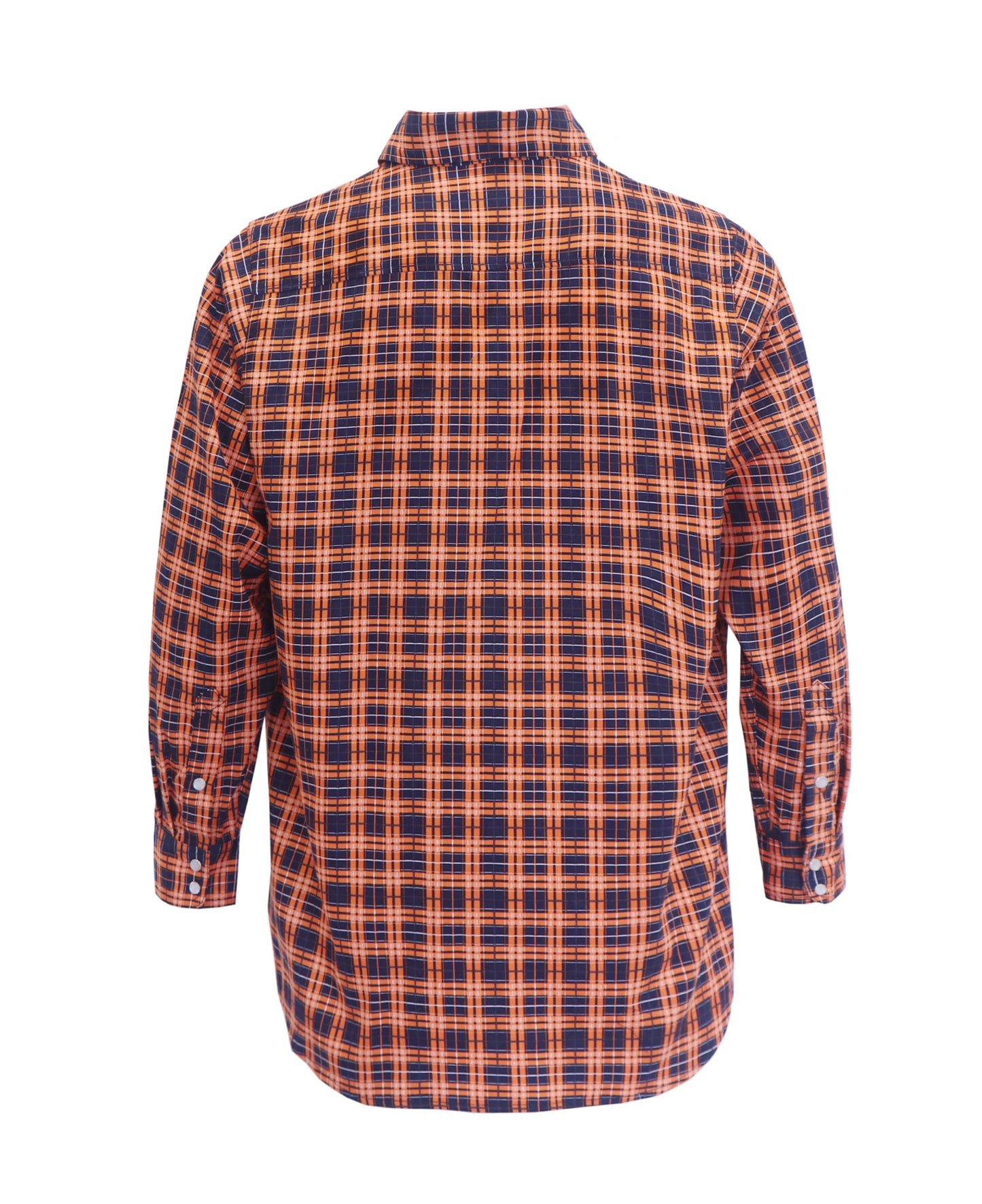 BOCOMAL FR Shirts Flame Resistant NFPA2112/CAT2 6.5oz Light Weight Printed Fire Retardant Plaid Shirt