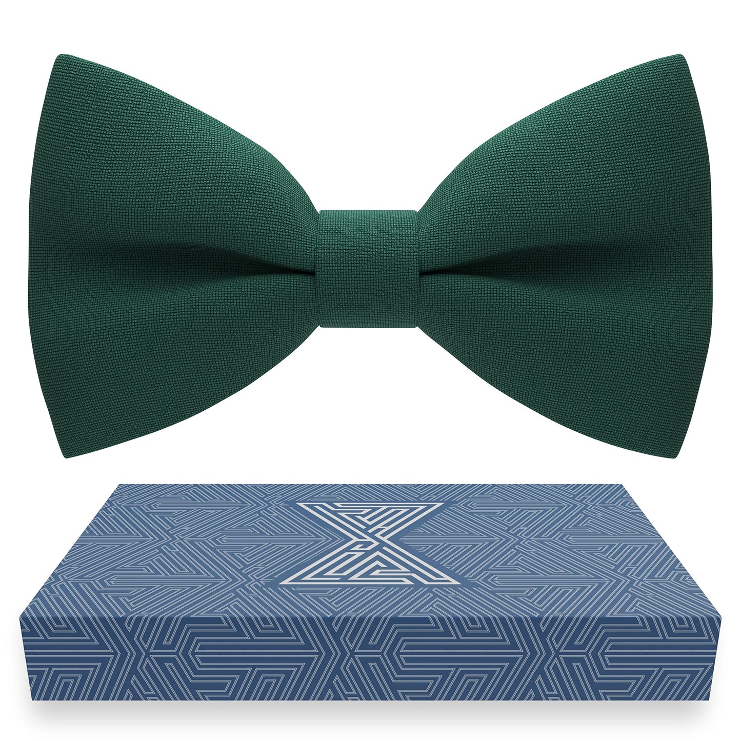 Bow Tie House Mens Bowties Pre-tied Shape Clip on Bowtie Solid Men Formal Wear for kids, baby boys, toddler any age bow ties