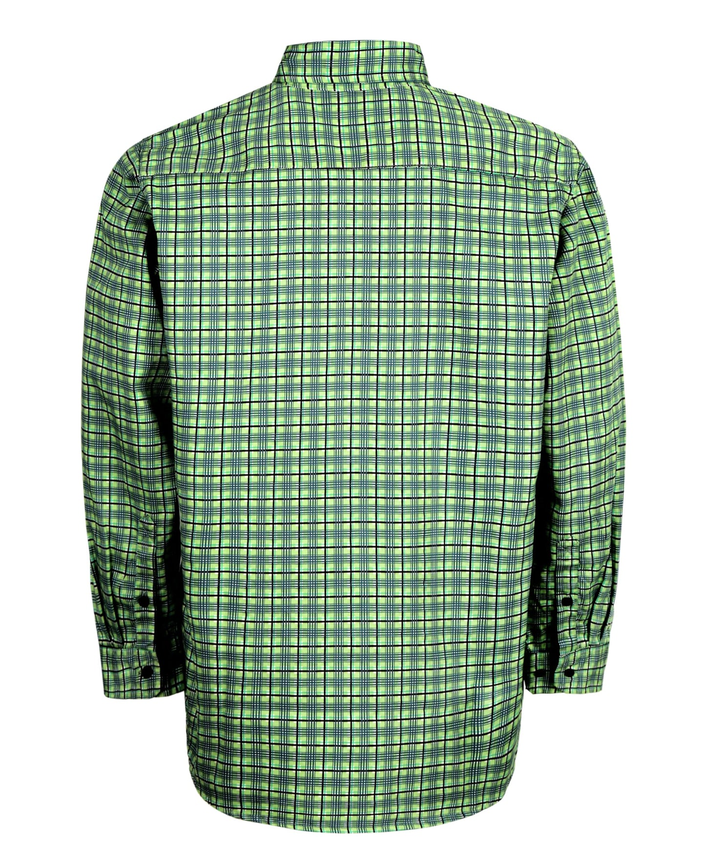 BOCOMAL FR Shirts Flame Resistant NFPA2112/CAT2 6.5oz Light Weight Printed Fire Retardant Plaid Shirt