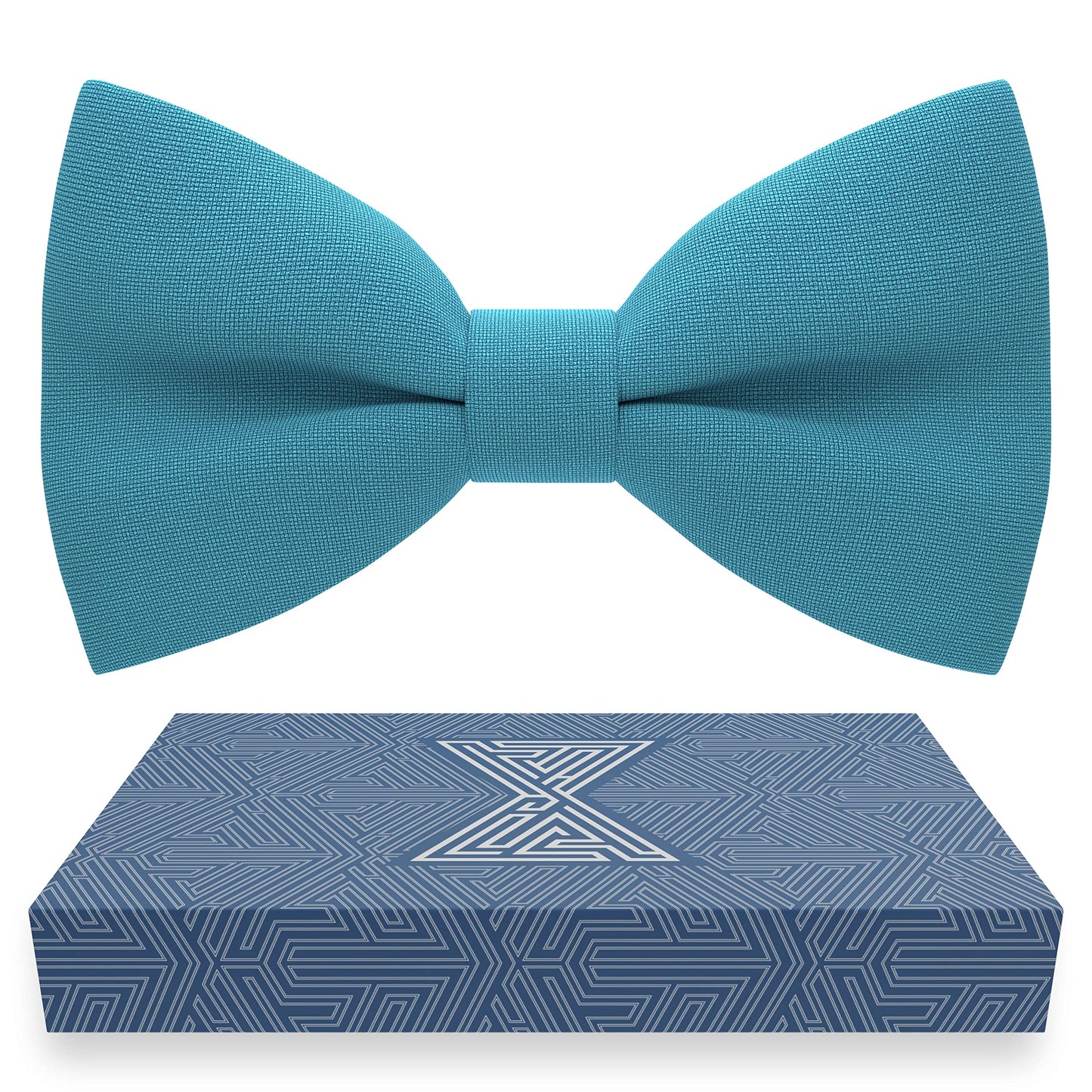 Bow Tie House Mens Bowties Pre-tied Shape Clip on Bowtie Solid Men Formal Wear for kids, baby boys, toddler any age bow ties