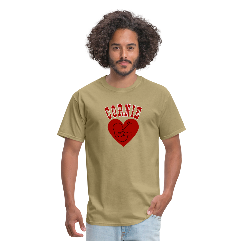 Cornie Baby Unisex Classic T-Shirt - khaki