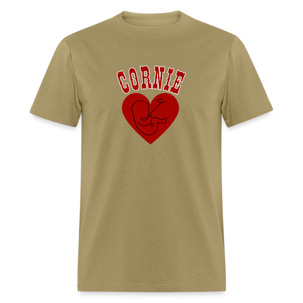 Cornie Baby Unisex Classic T-Shirt - khaki