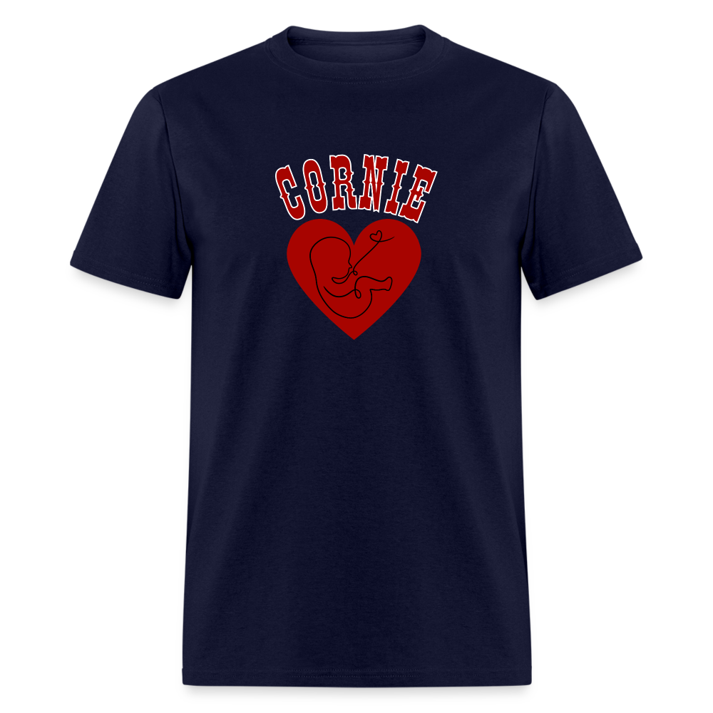 Cornie Baby Unisex Classic T-Shirt - navy