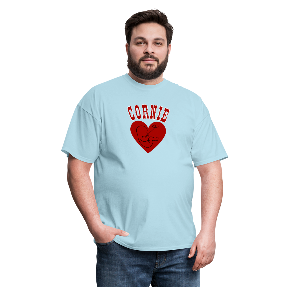 Cornie Baby Unisex Classic T-Shirt - powder blue